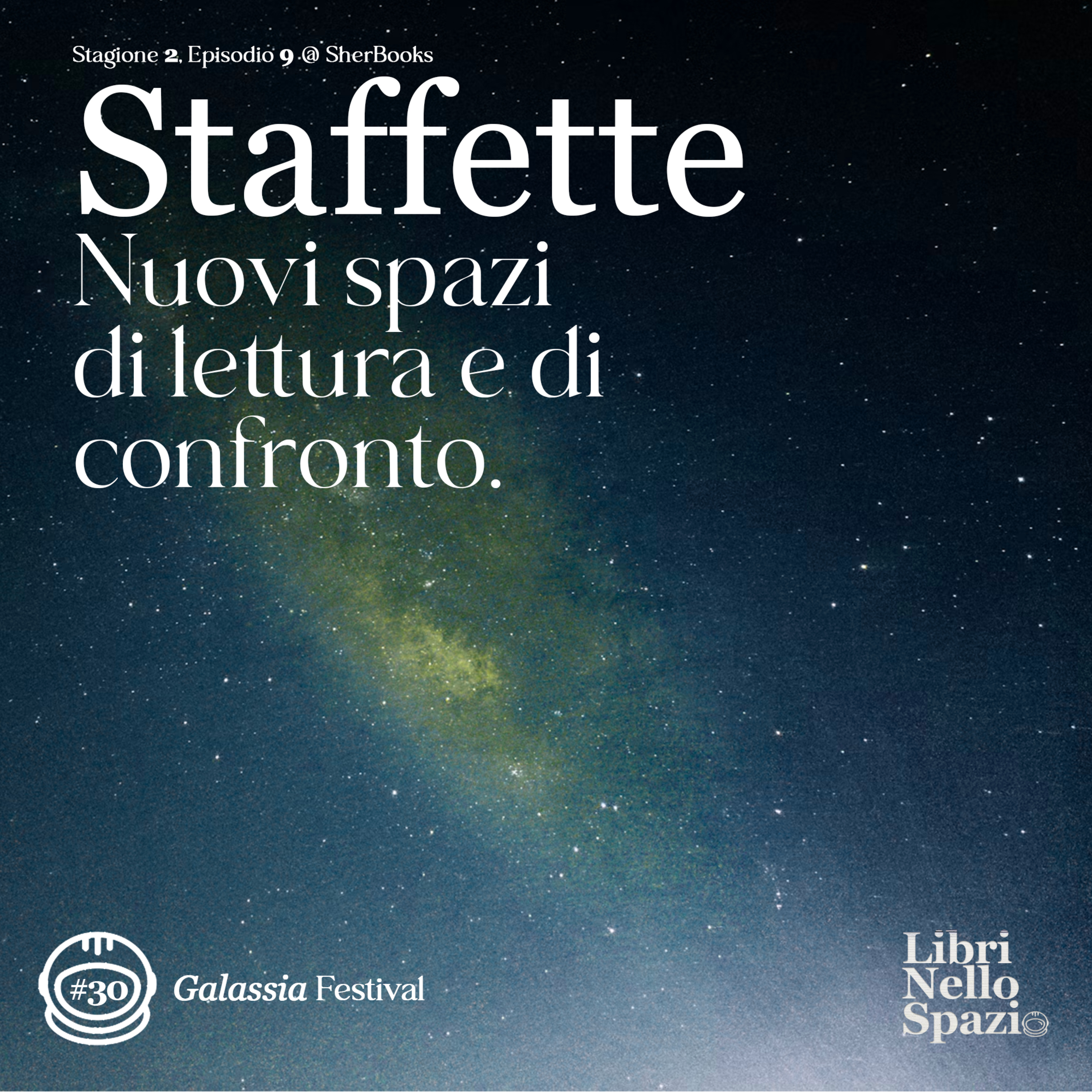 STAFFETTE, Nuovi spazi di lettura e di confronto (#30 @ SherBooks Festival) episode artwork
