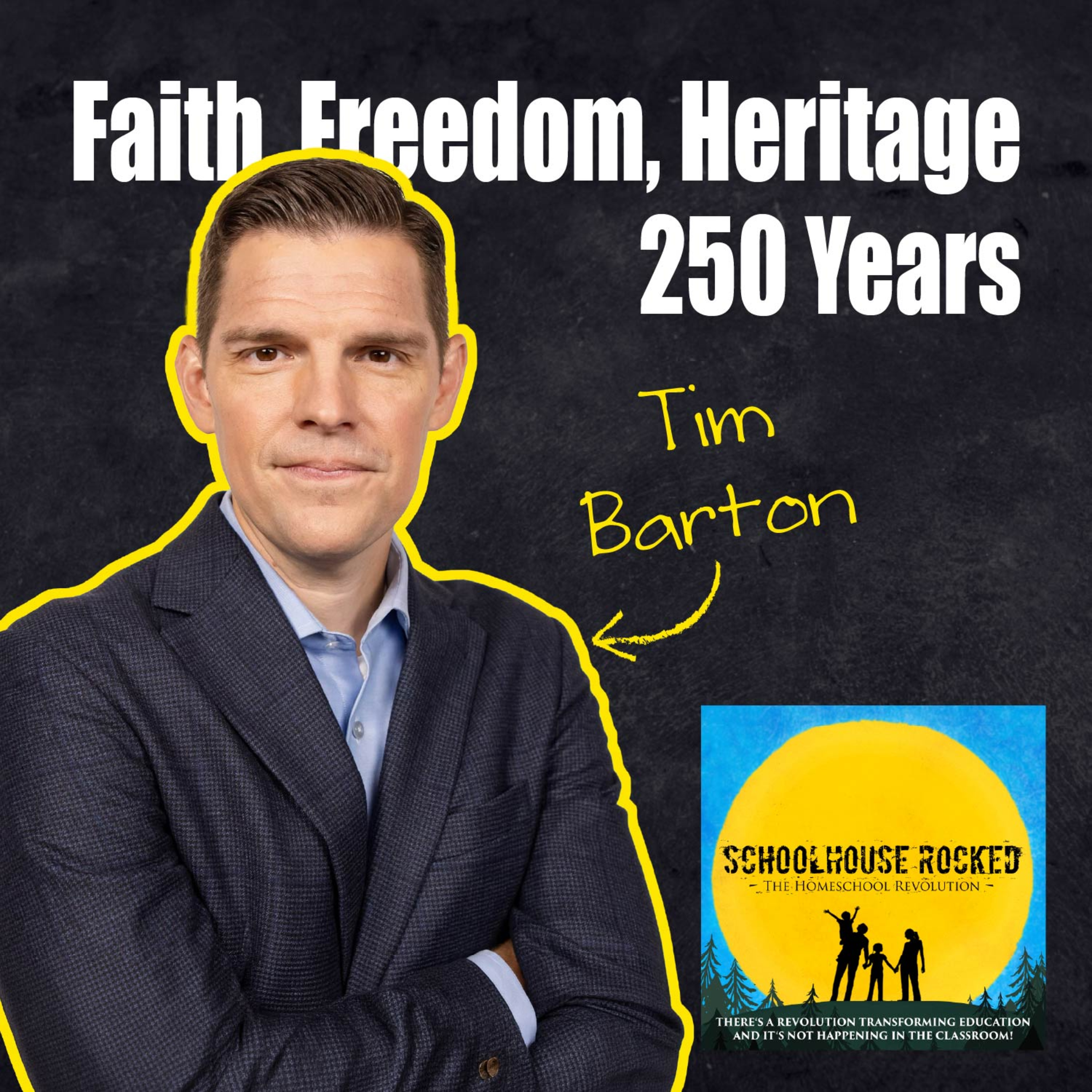 Celebrating America's 250th Anniversary: Rediscovering Our True History and Biblical Foundation – Tim Barton episode artwork