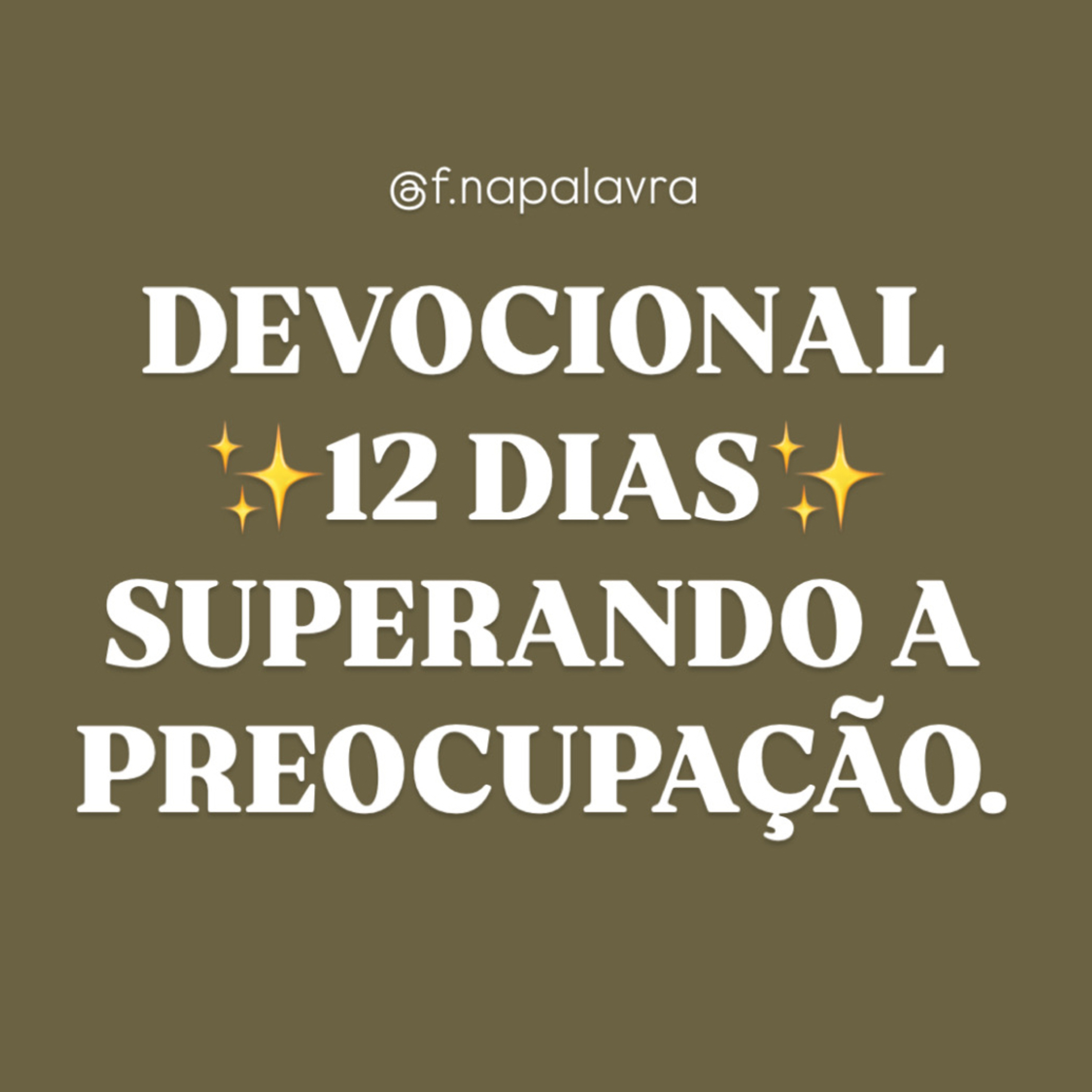 Devocional - Fundamentadas na Palavra