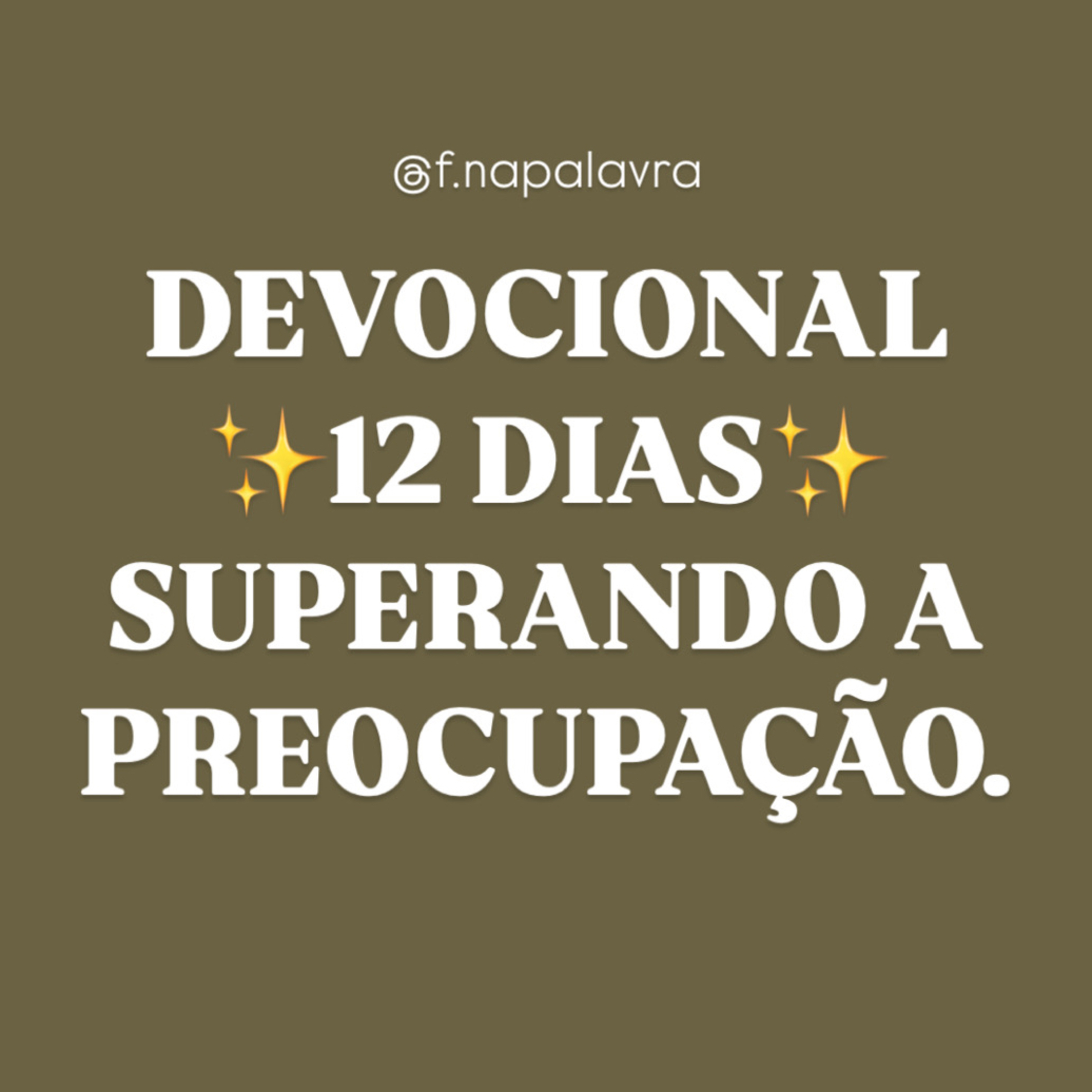 Devocional - Fundamentadas na Palavra