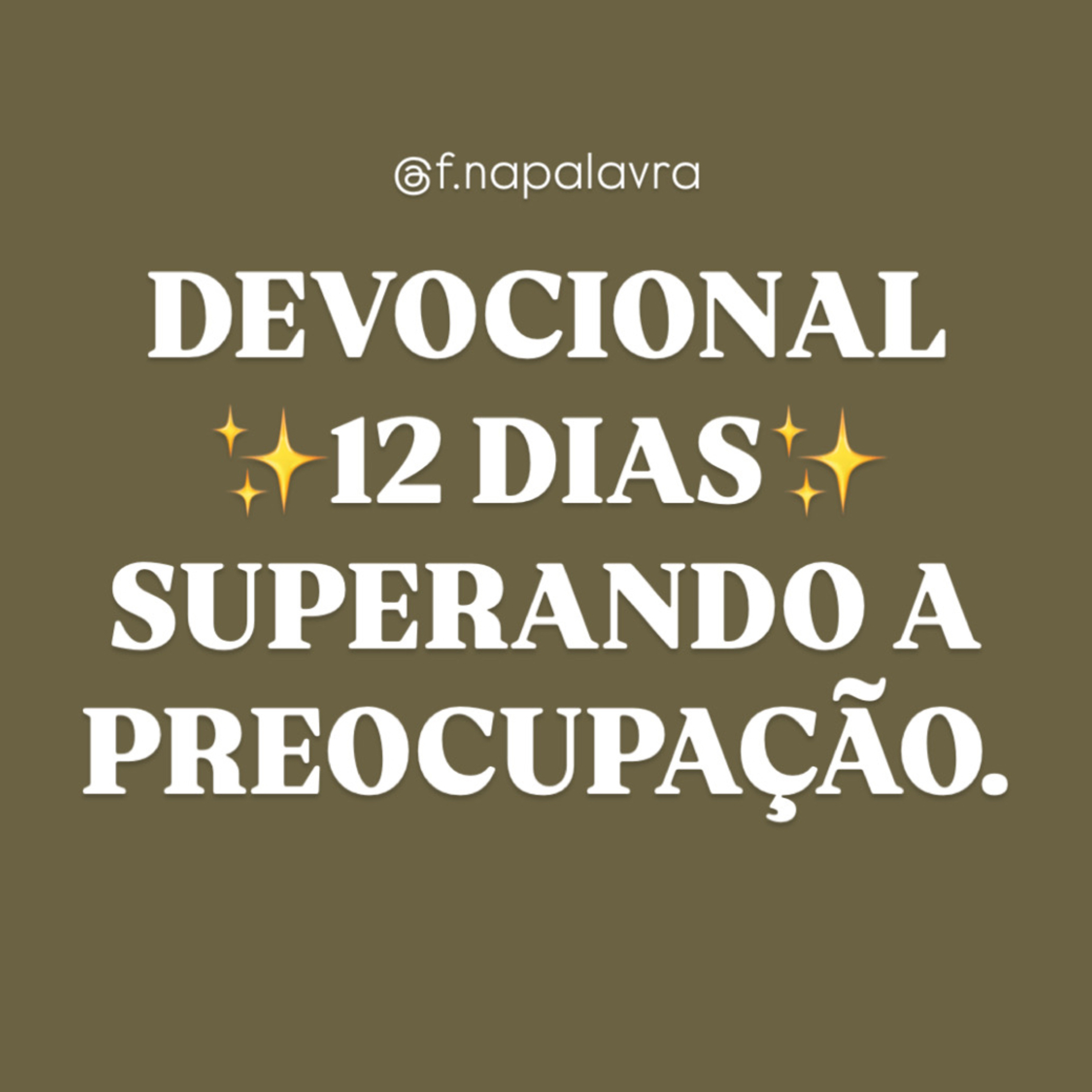 Devocional - Fundamentadas na Palavra