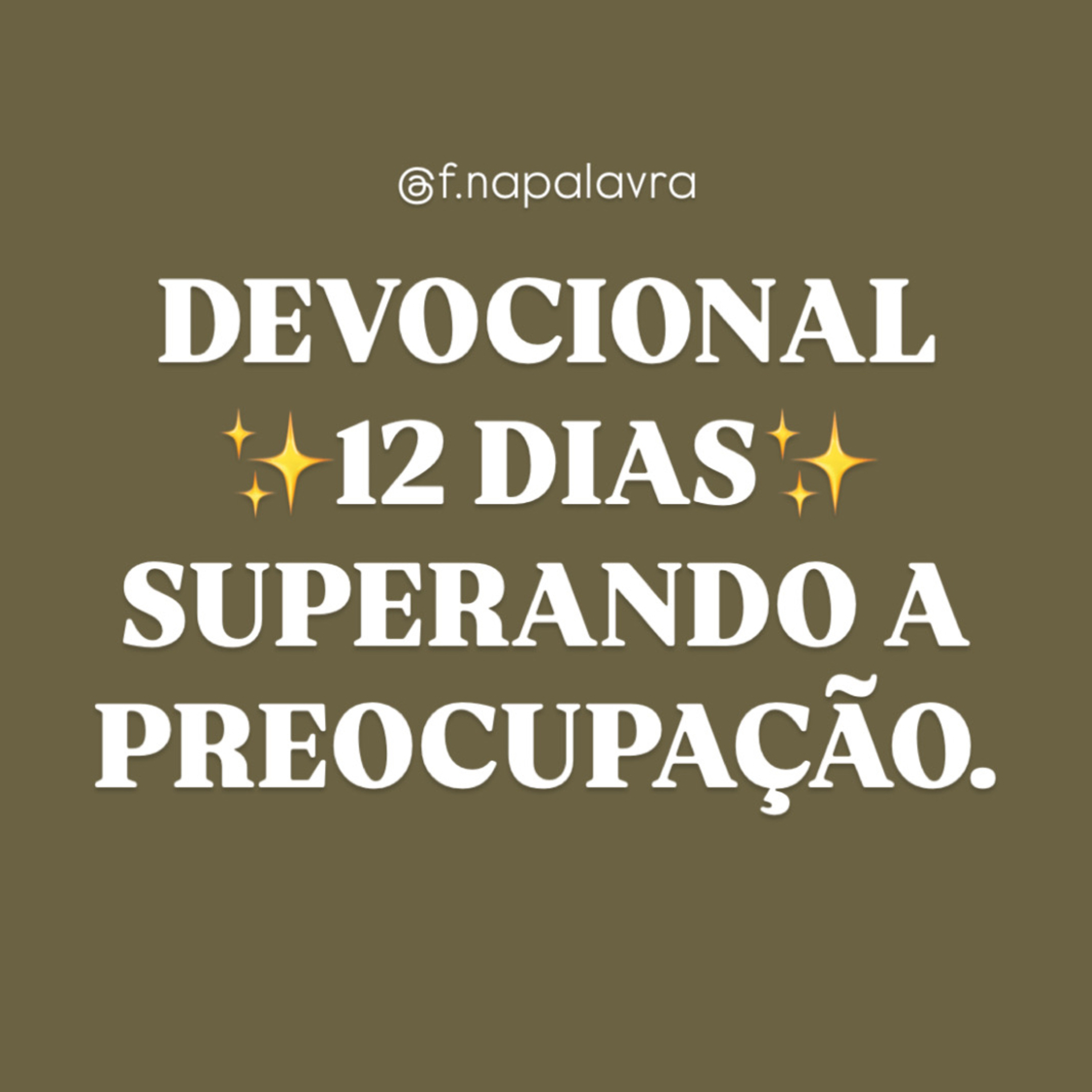 Devocional - Fundamentadas na Palavra