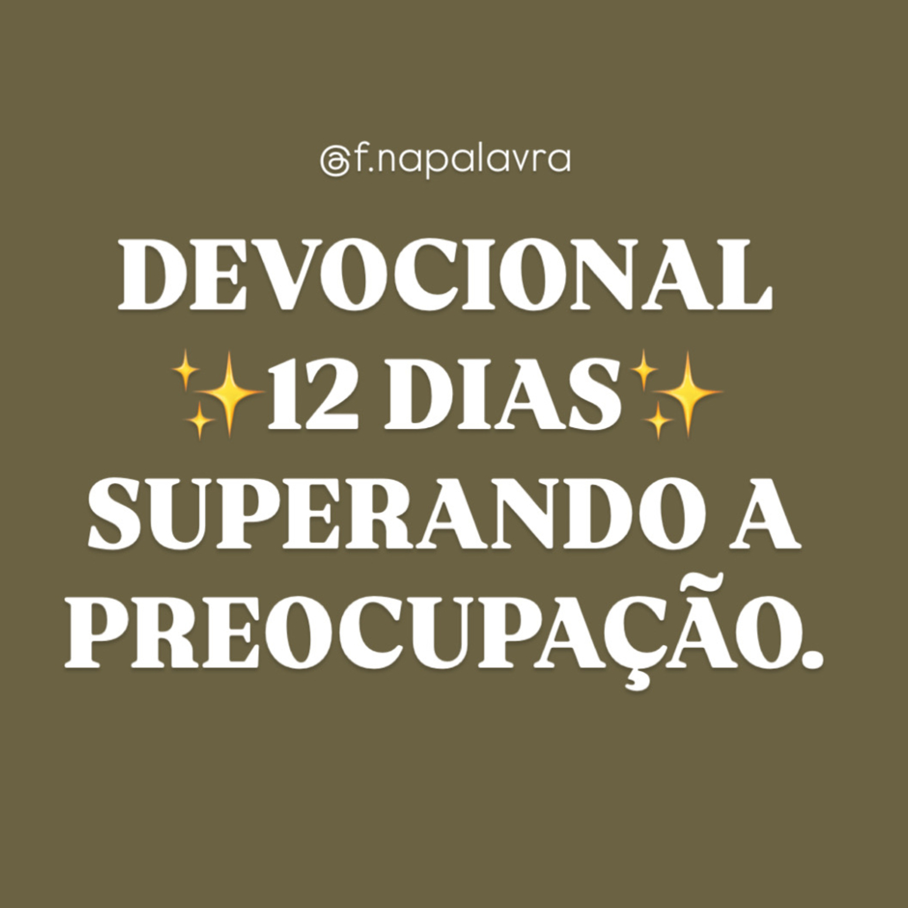 Devocional - Fundamentadas na Palavra