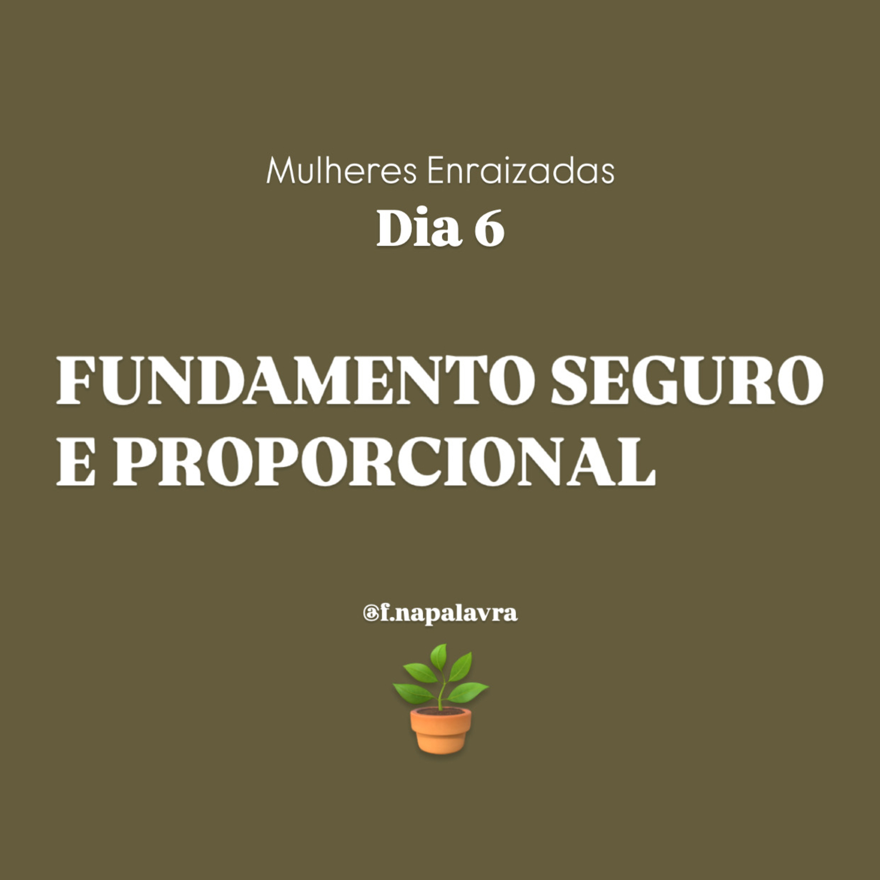 Devocional - Fundamentadas na Palavra