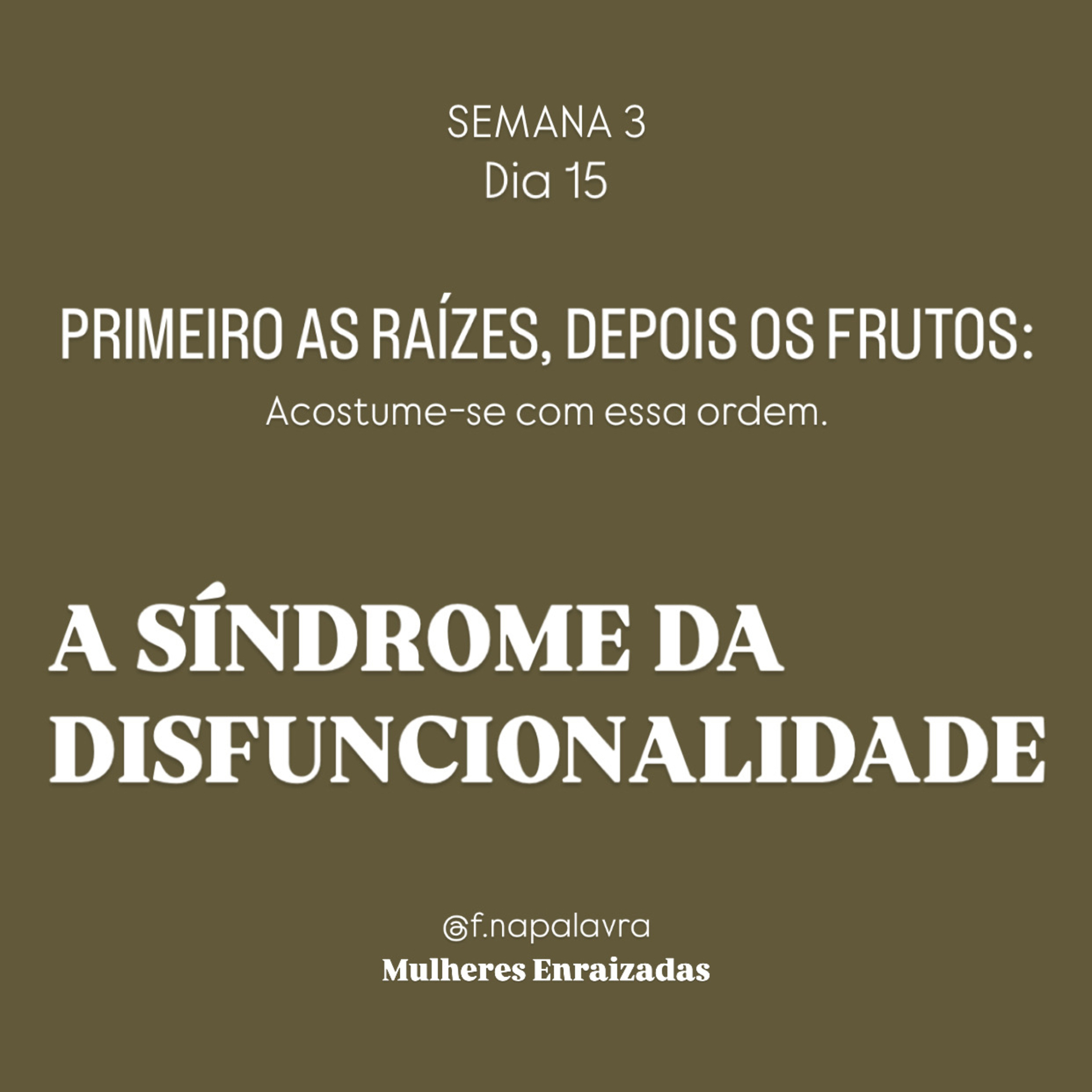 Devocional - Fundamentadas na Palavra