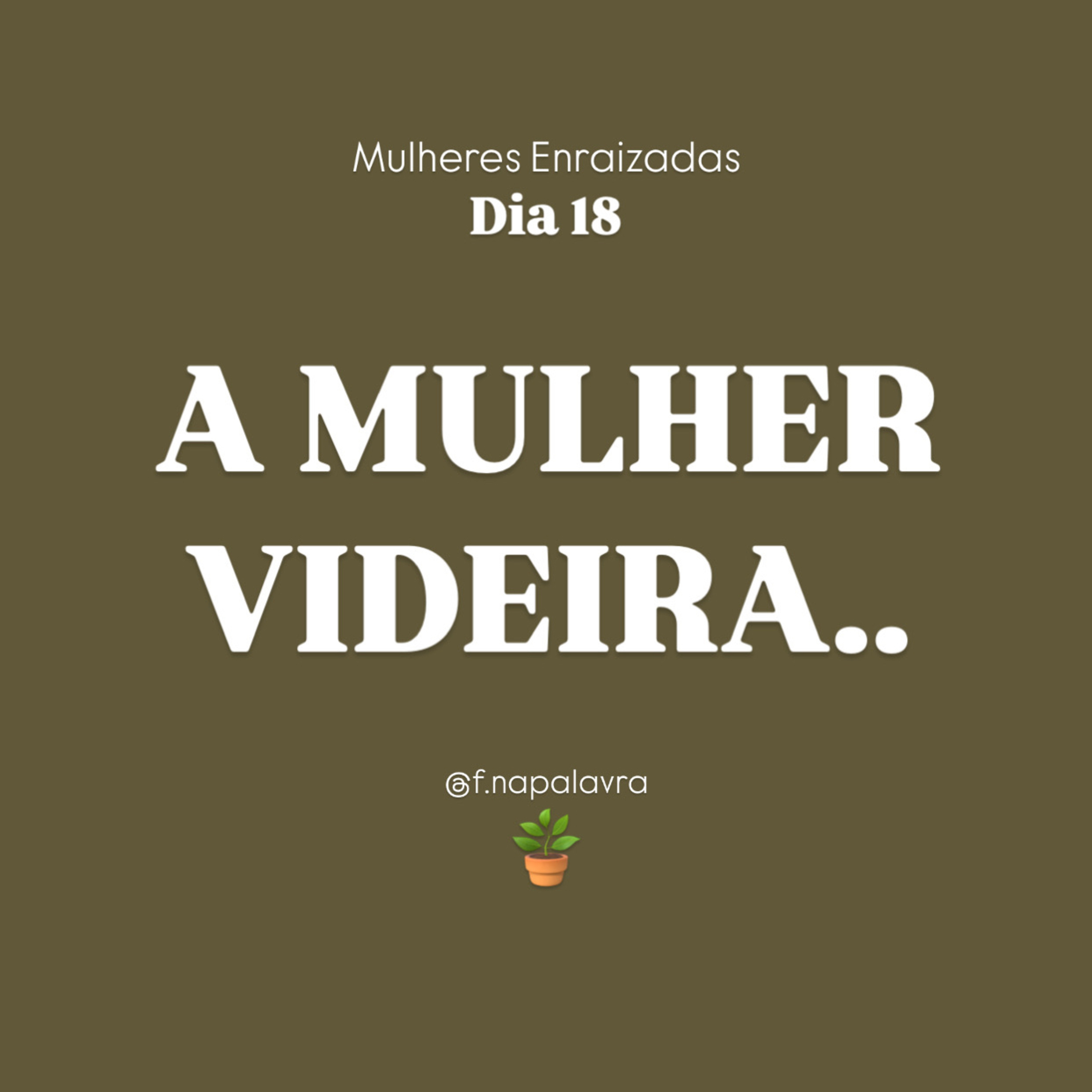 Devocional - Fundamentadas na Palavra