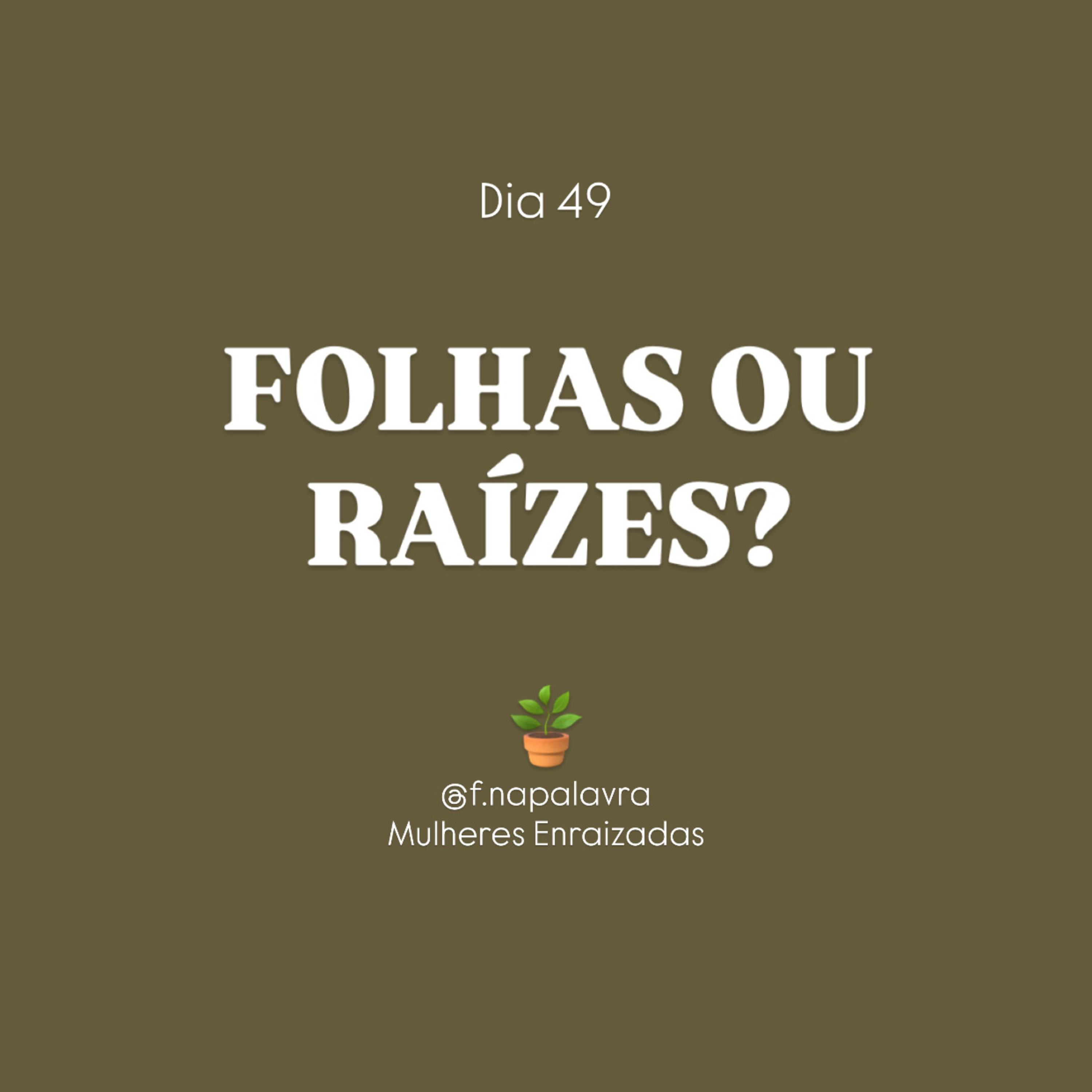 Folhas ou Raízes  episode artwork