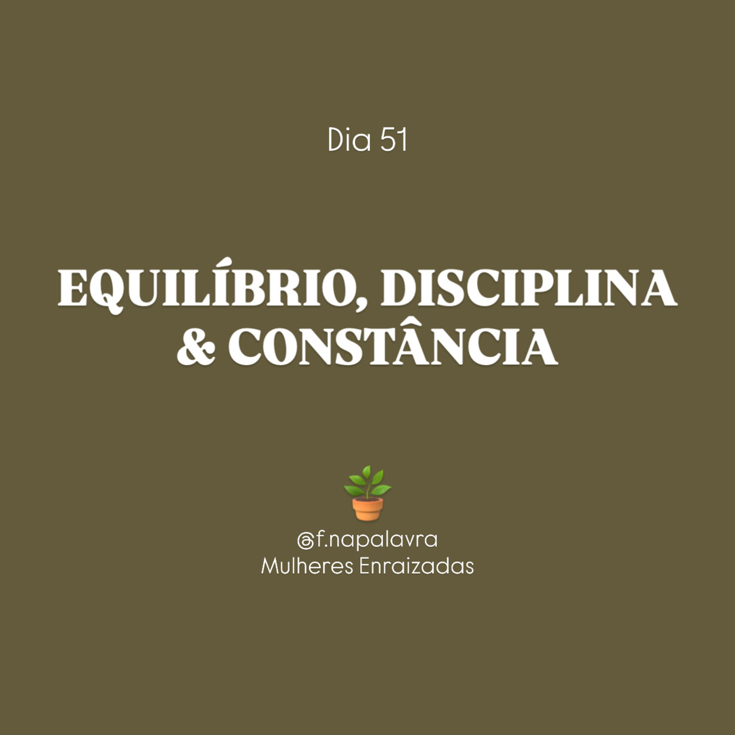 Equilíbrio, disciplina e constância!  episode artwork