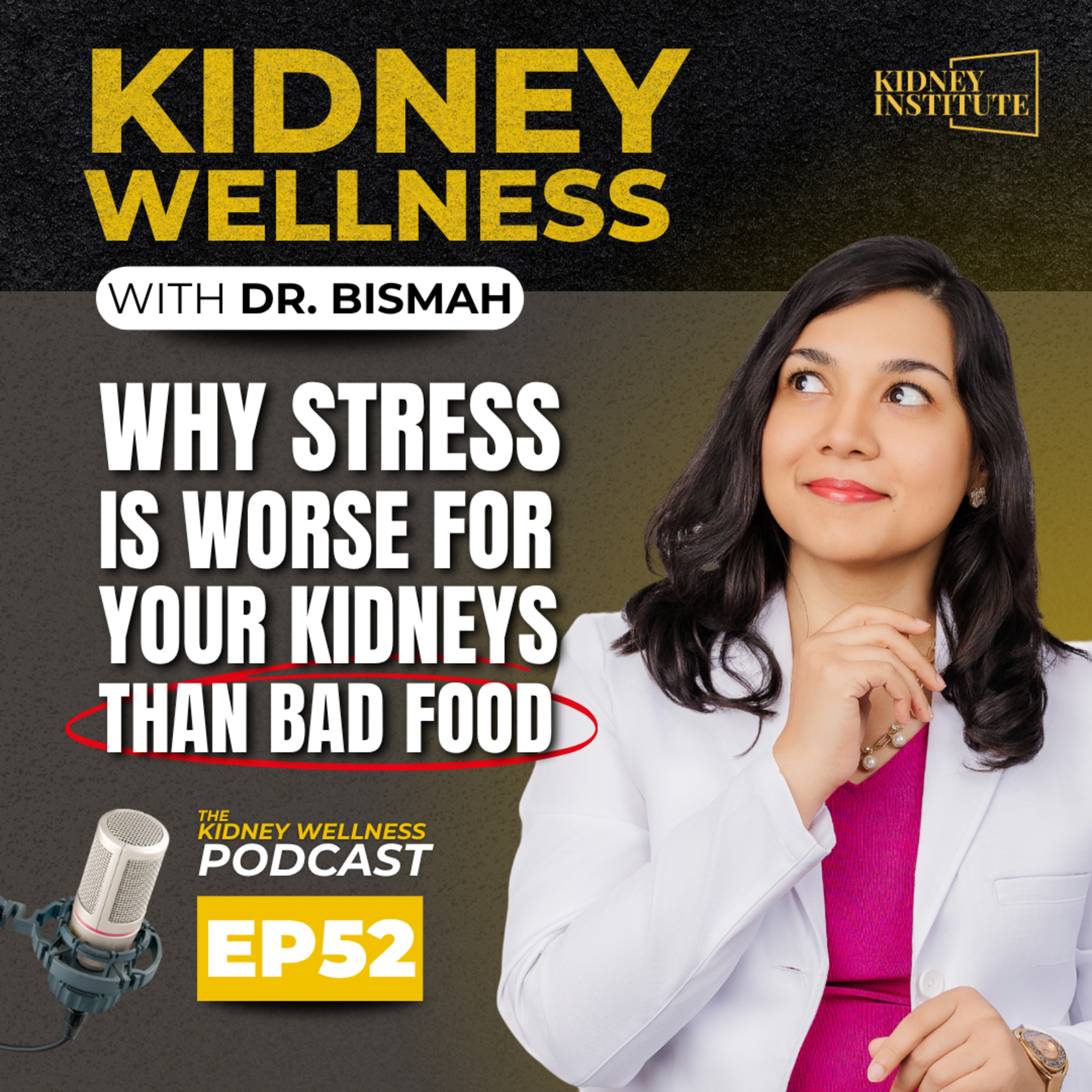"Kidney Doctor: The Brutal Truth About " Your Kidneys Are Listening: The Science of Mind, Body & Kidney Health episode artwork