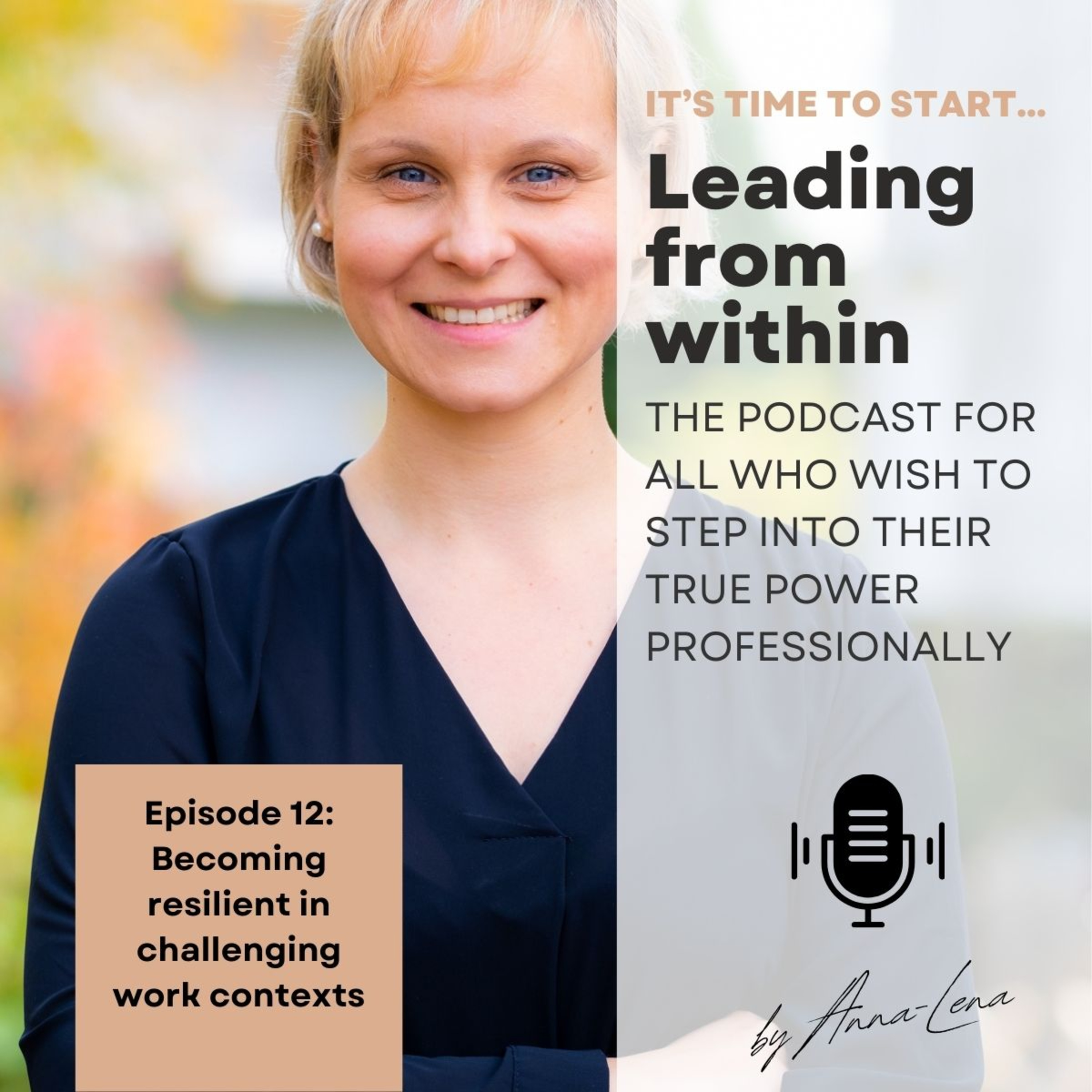 Episode 12 - Becoming resilient in challenging work contexts episode artwork