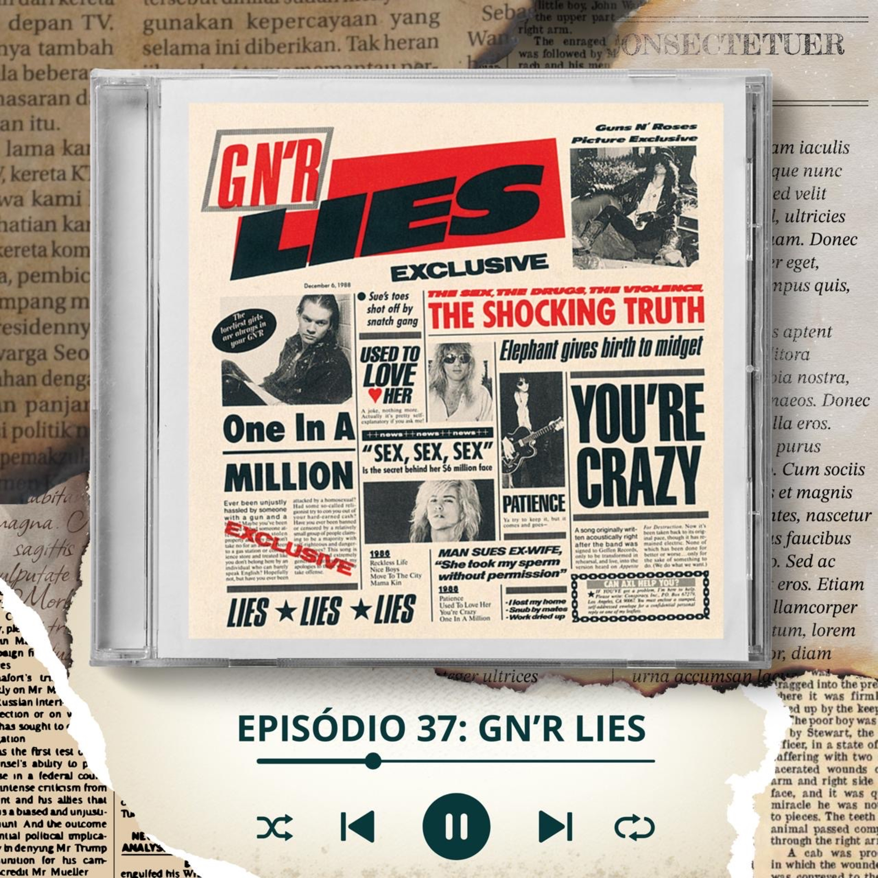 #37 - GN’ R LIES episode artwork