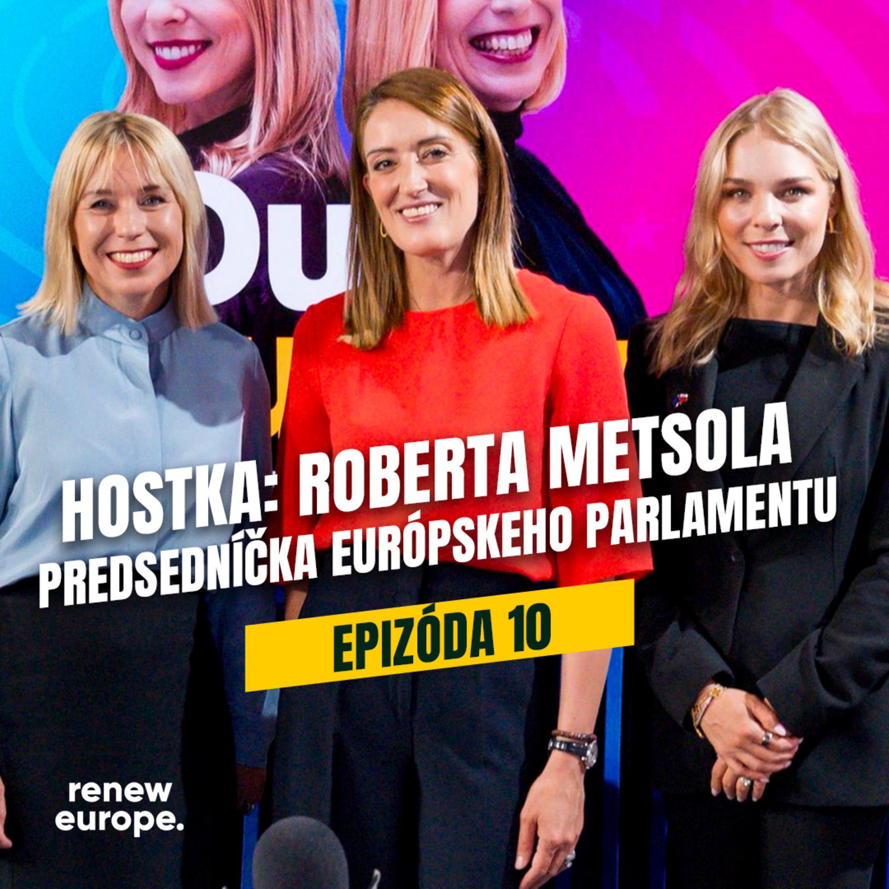 Ep.10 - Aké je guilty pleasure Roberty Metsoly, predsedníčky Európskeho parlamentu? episode artwork