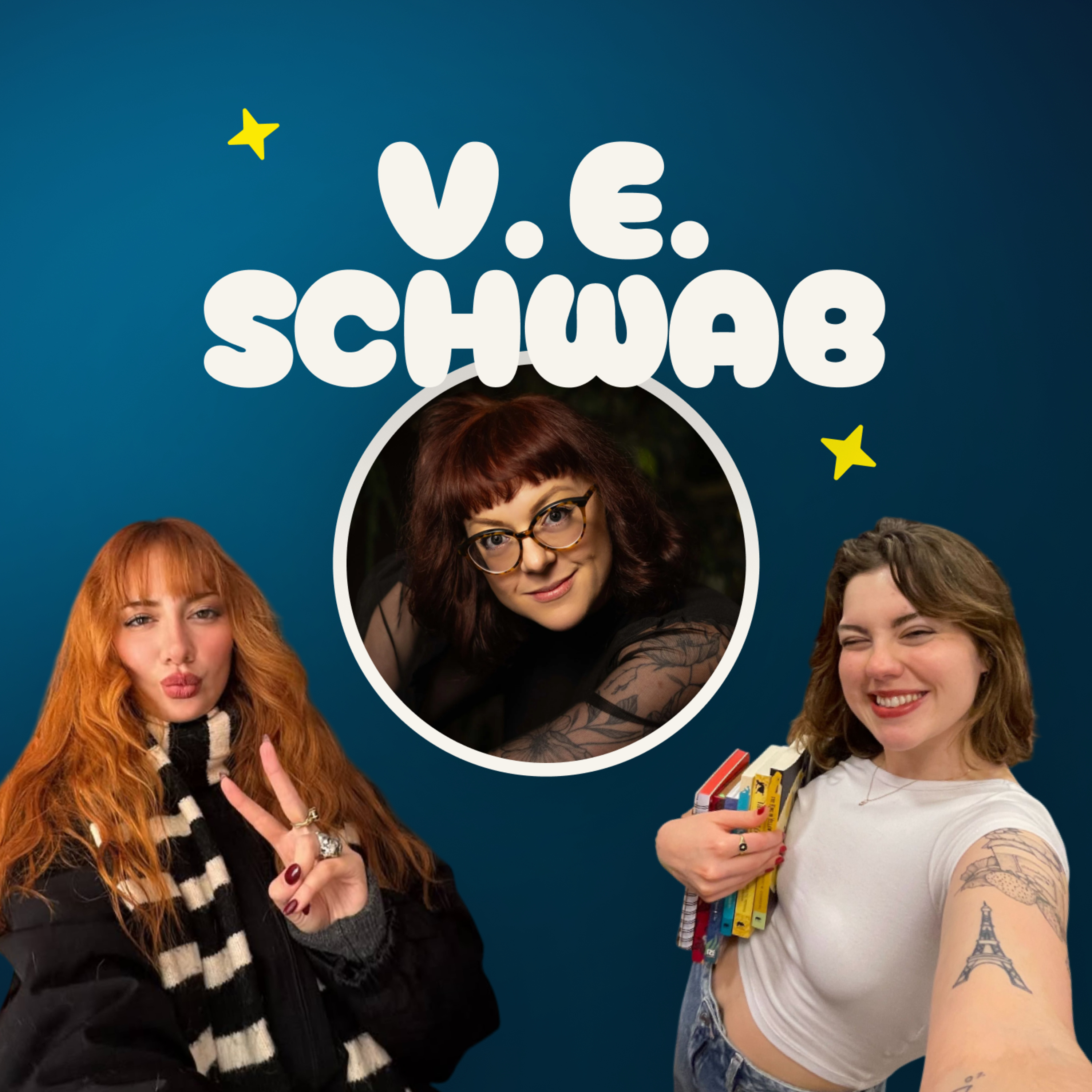 Toxic Lesbian Vampires w/ V.E. Schwab episode artwork