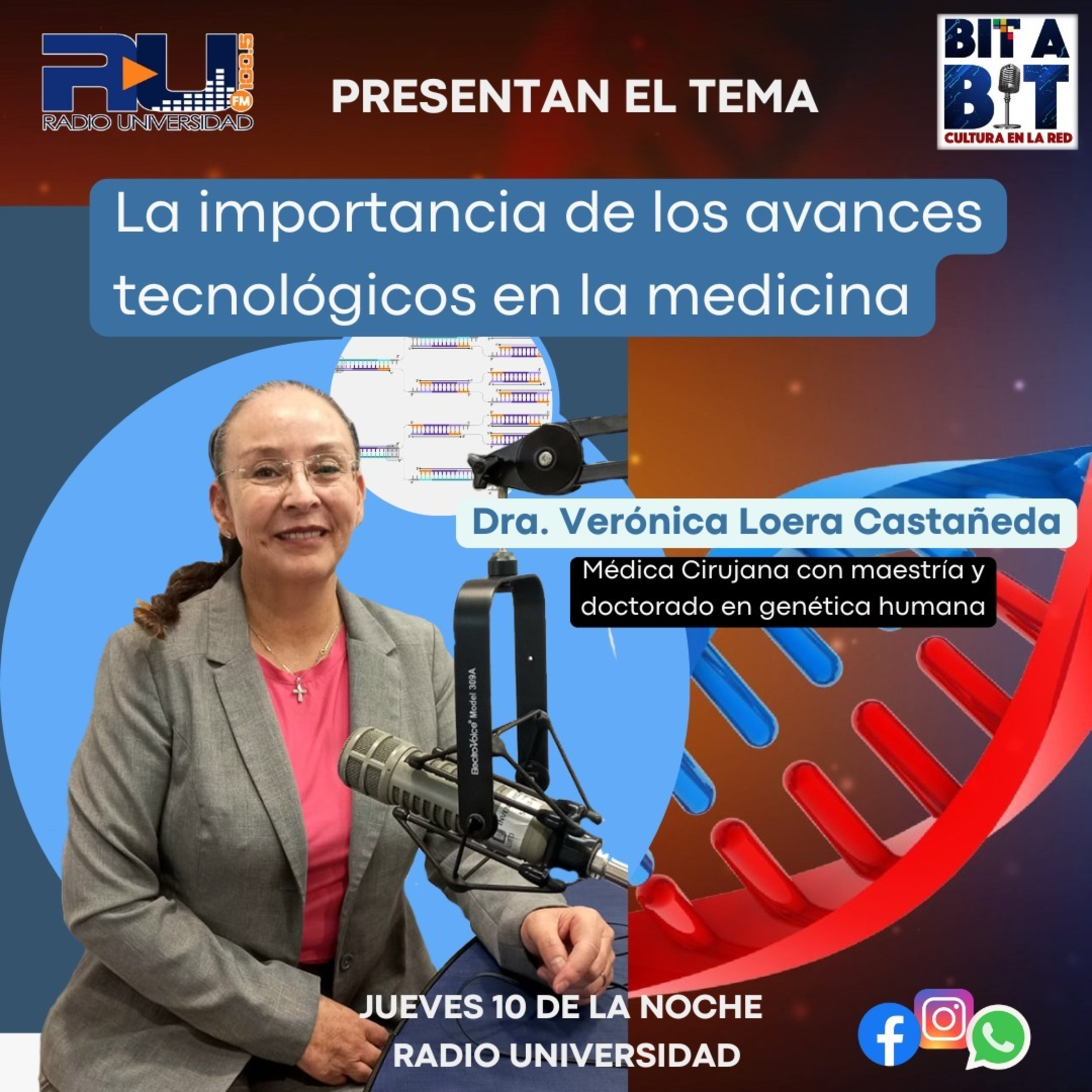 Bit a Bit presenta... "La importancia de los avances tecnológicos en la medicina". episode artwork