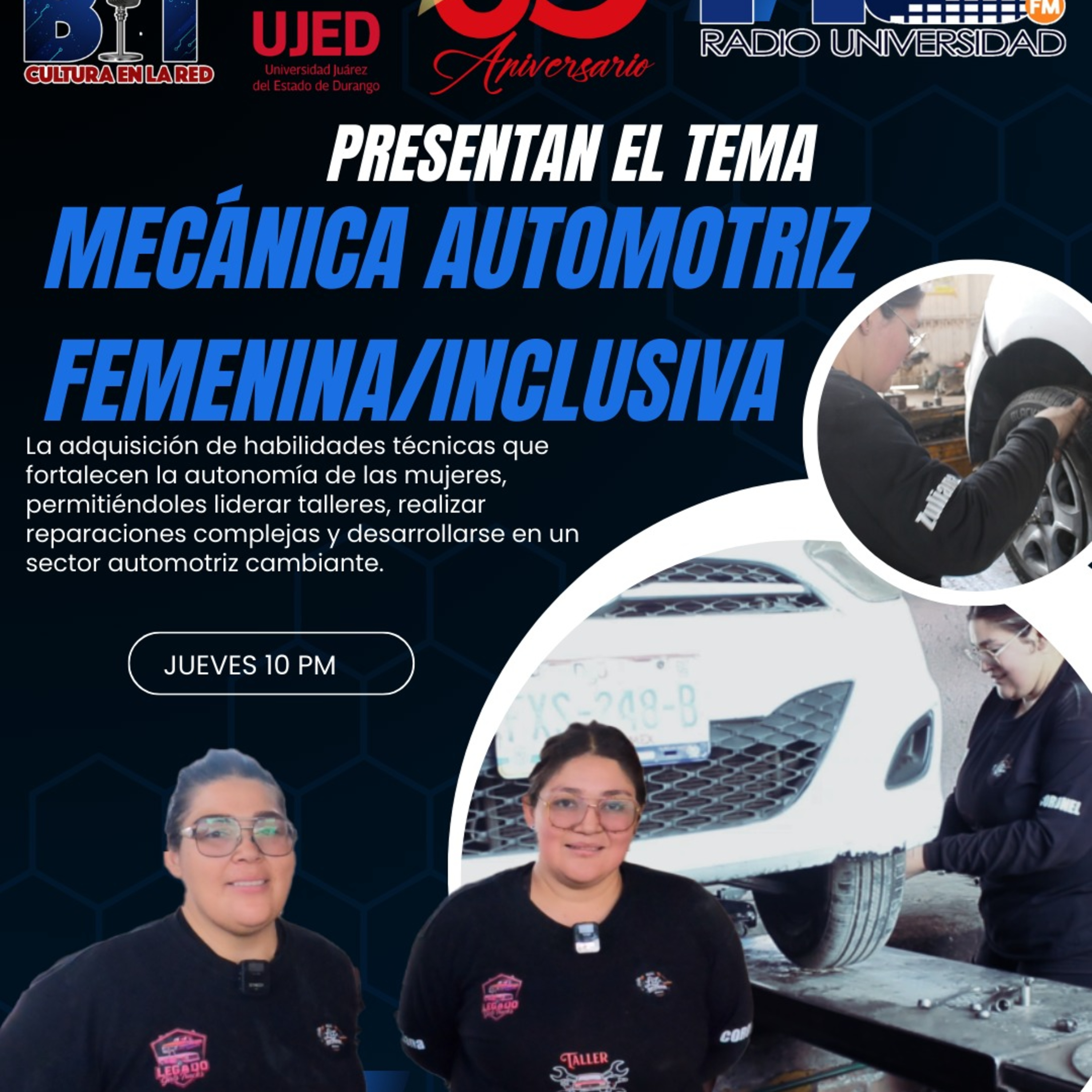 Bit a Bit: "Mecánica automotriz femenina". episode artwork