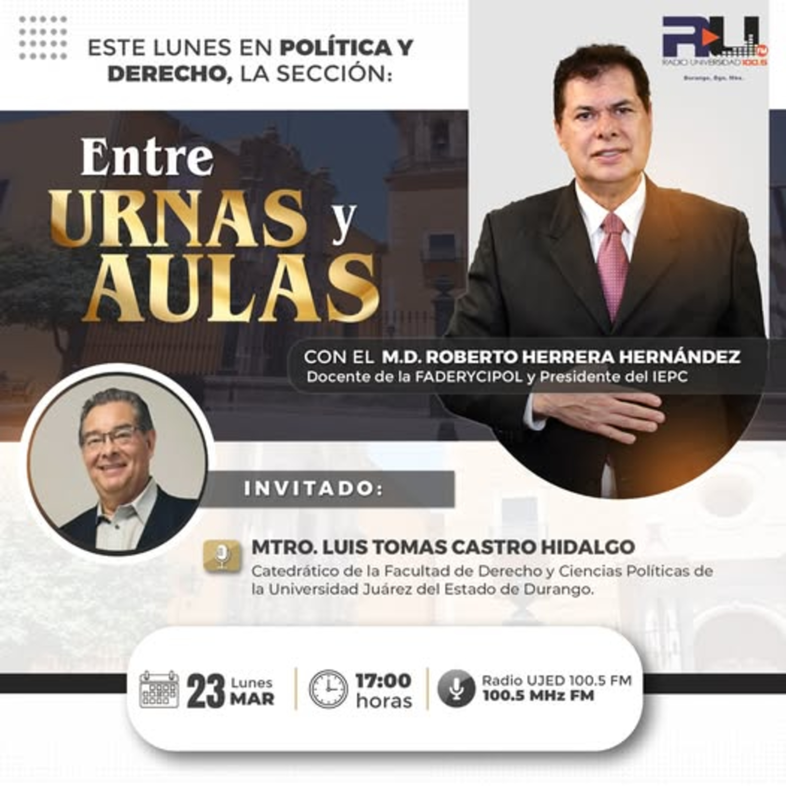 Política y Derecho: "La importancia de los valores universitarios". episode artwork