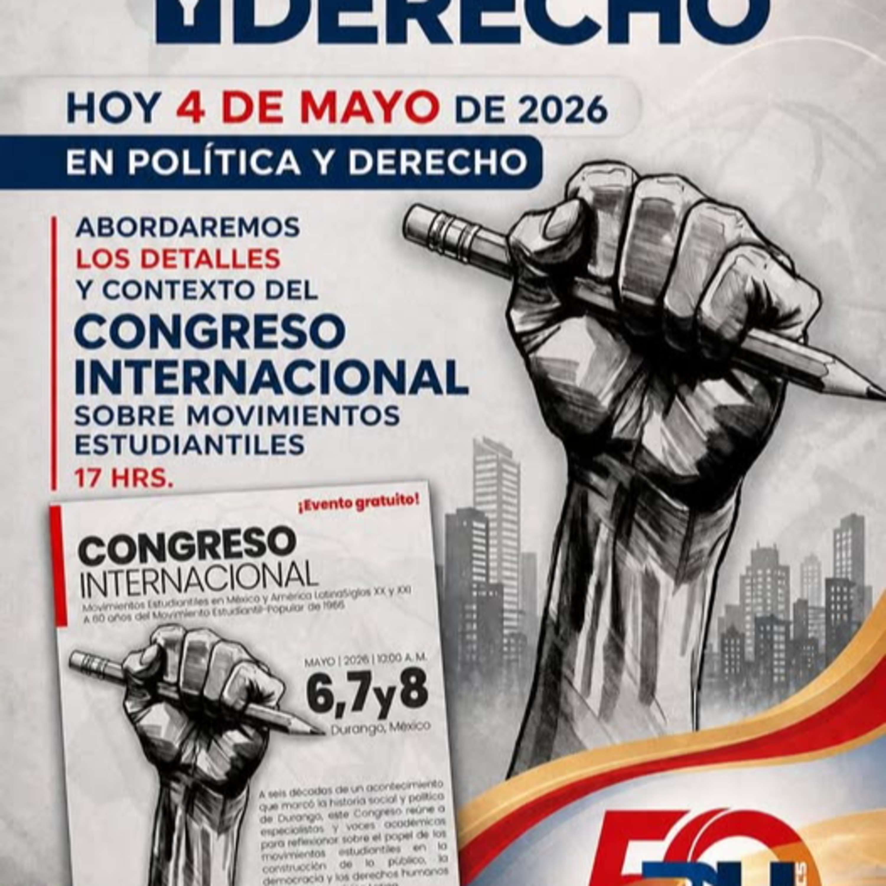 Política y Derecho: "Congreso Internacional sobre movimientos estudiantiles". episode artwork