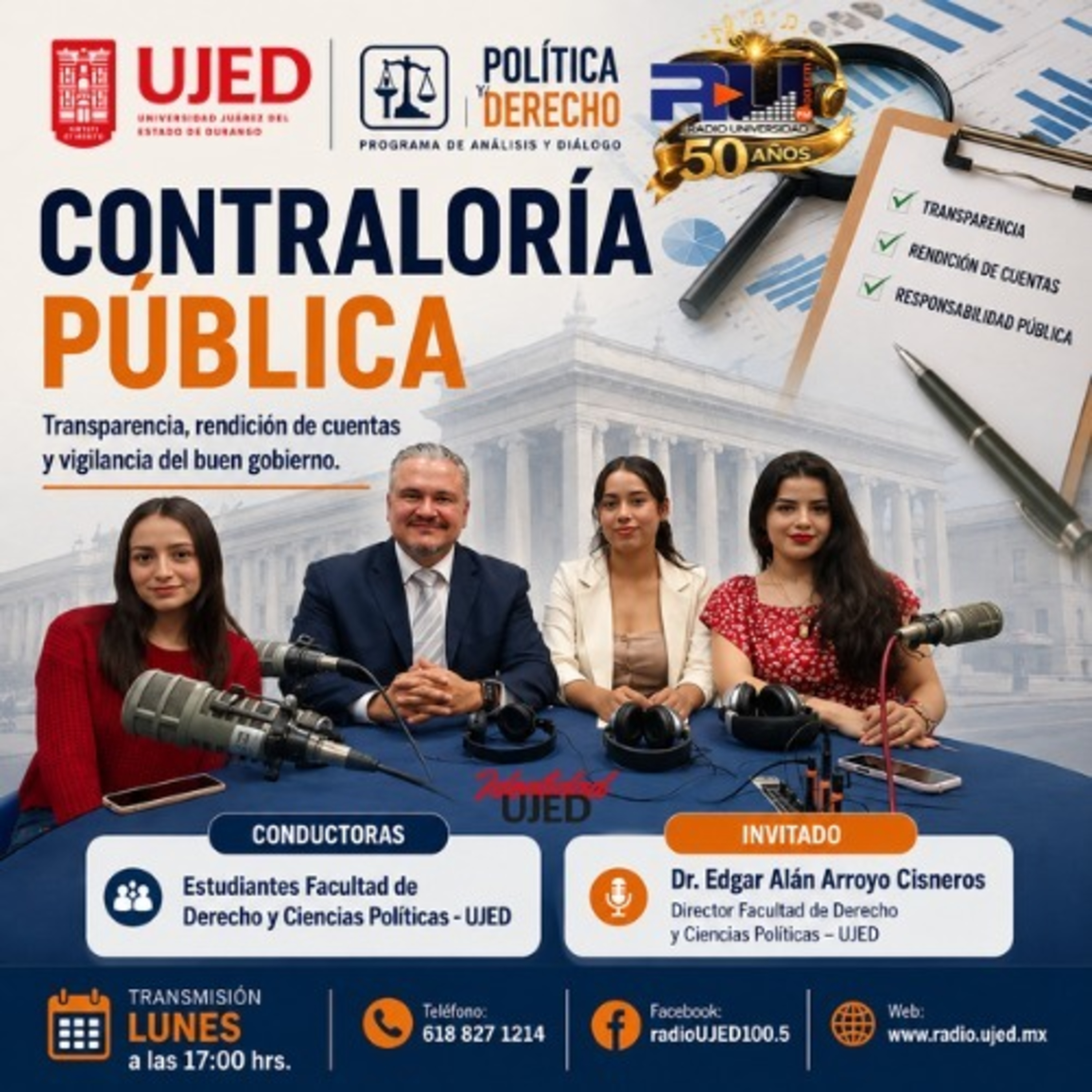 Política y Derecho: "Contraloría Pública". episode artwork