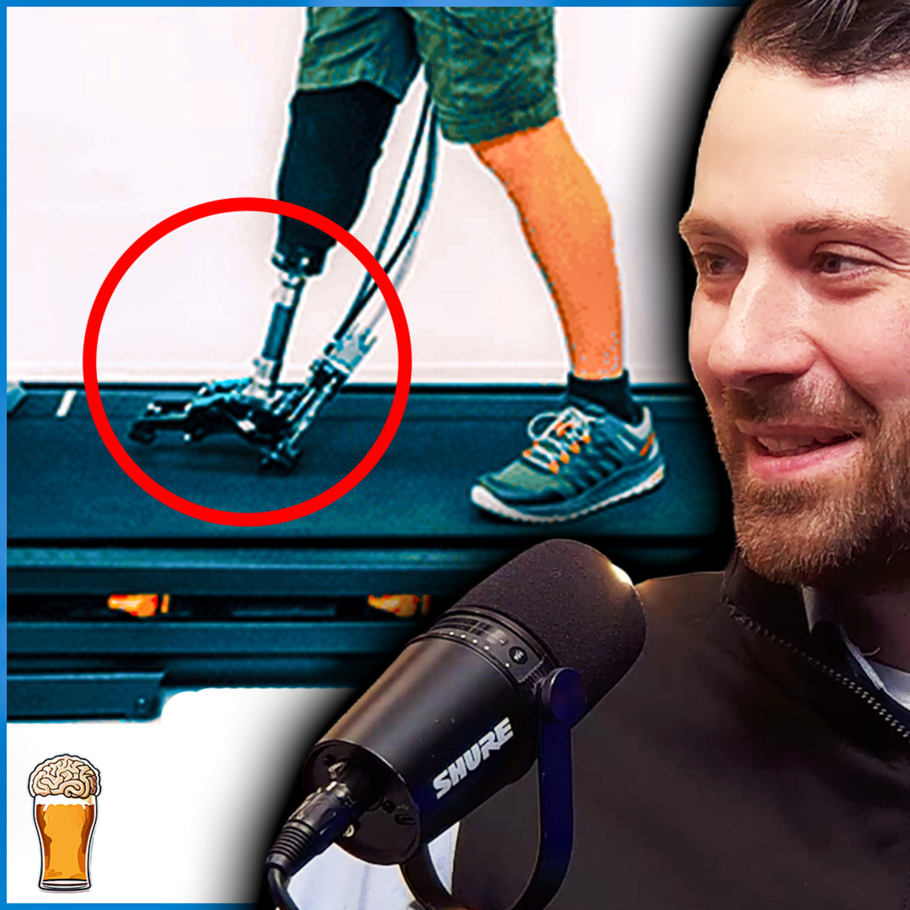 He Built a Robotic Leg to Help Amputees Walk Again | Josh Caputo, Humotech episode artwork