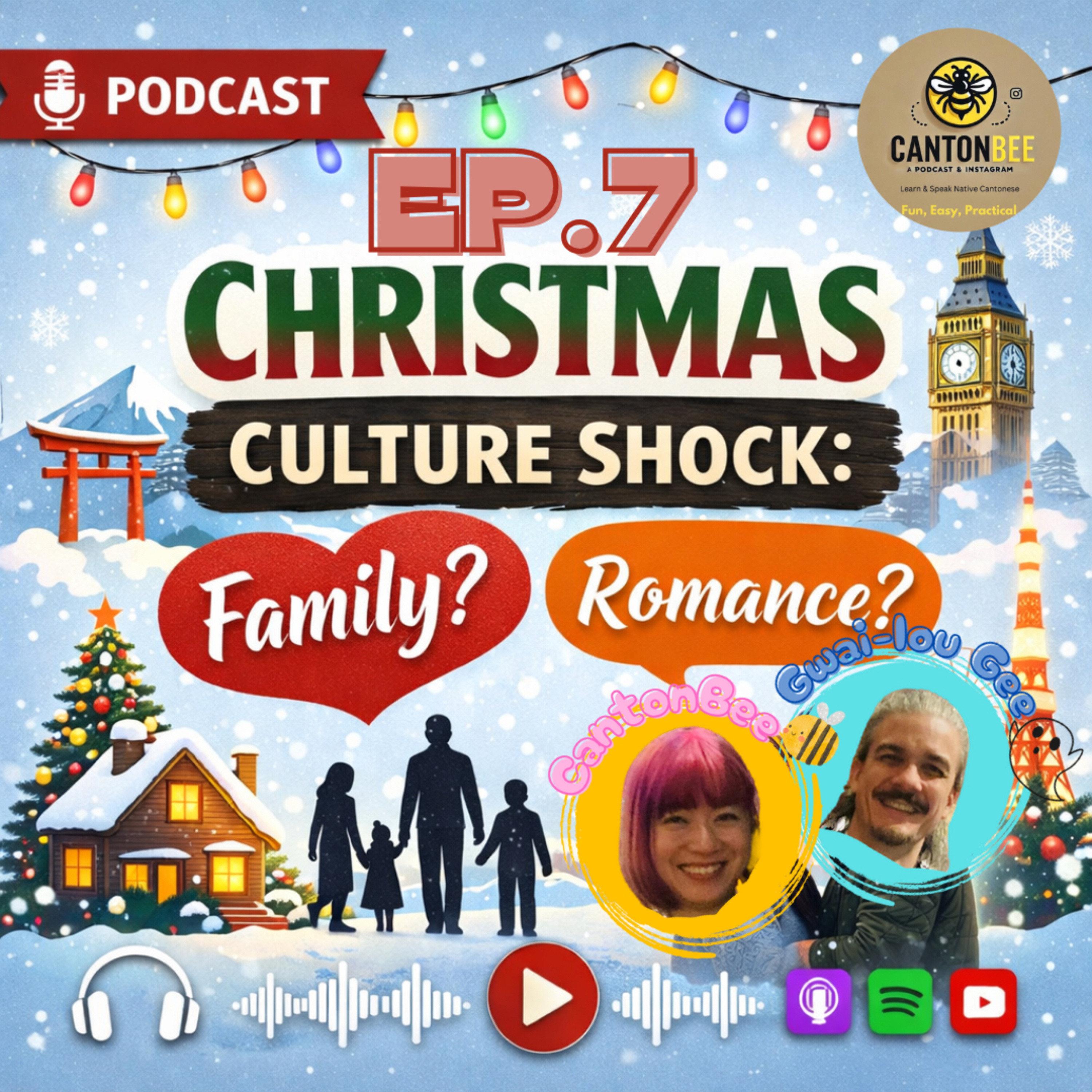 EP. 7 - Christmas Culture Shock: Family? Romance? episode artwork