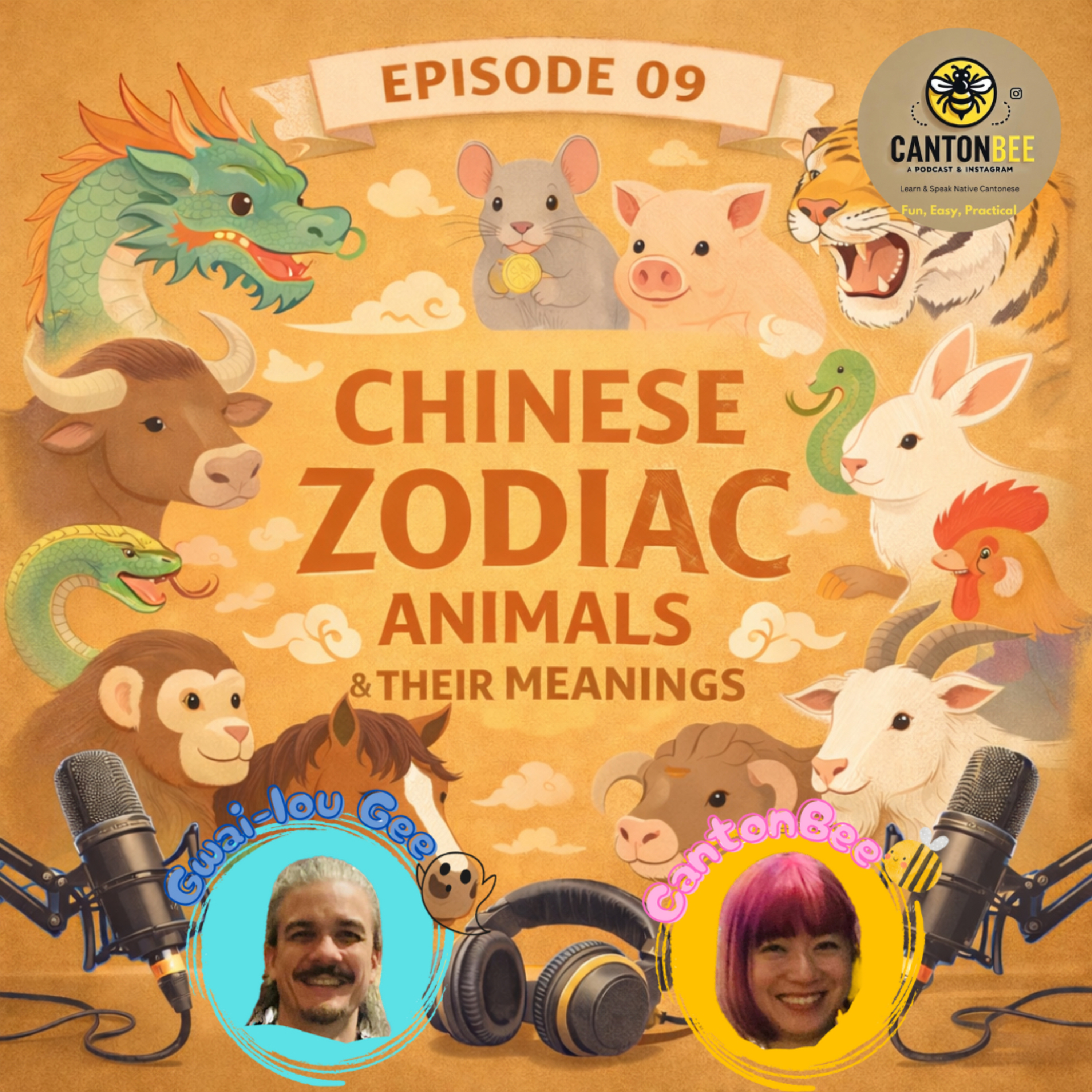 EP.9 - Chinese Zodiac Animals and Their Meanings episode artwork