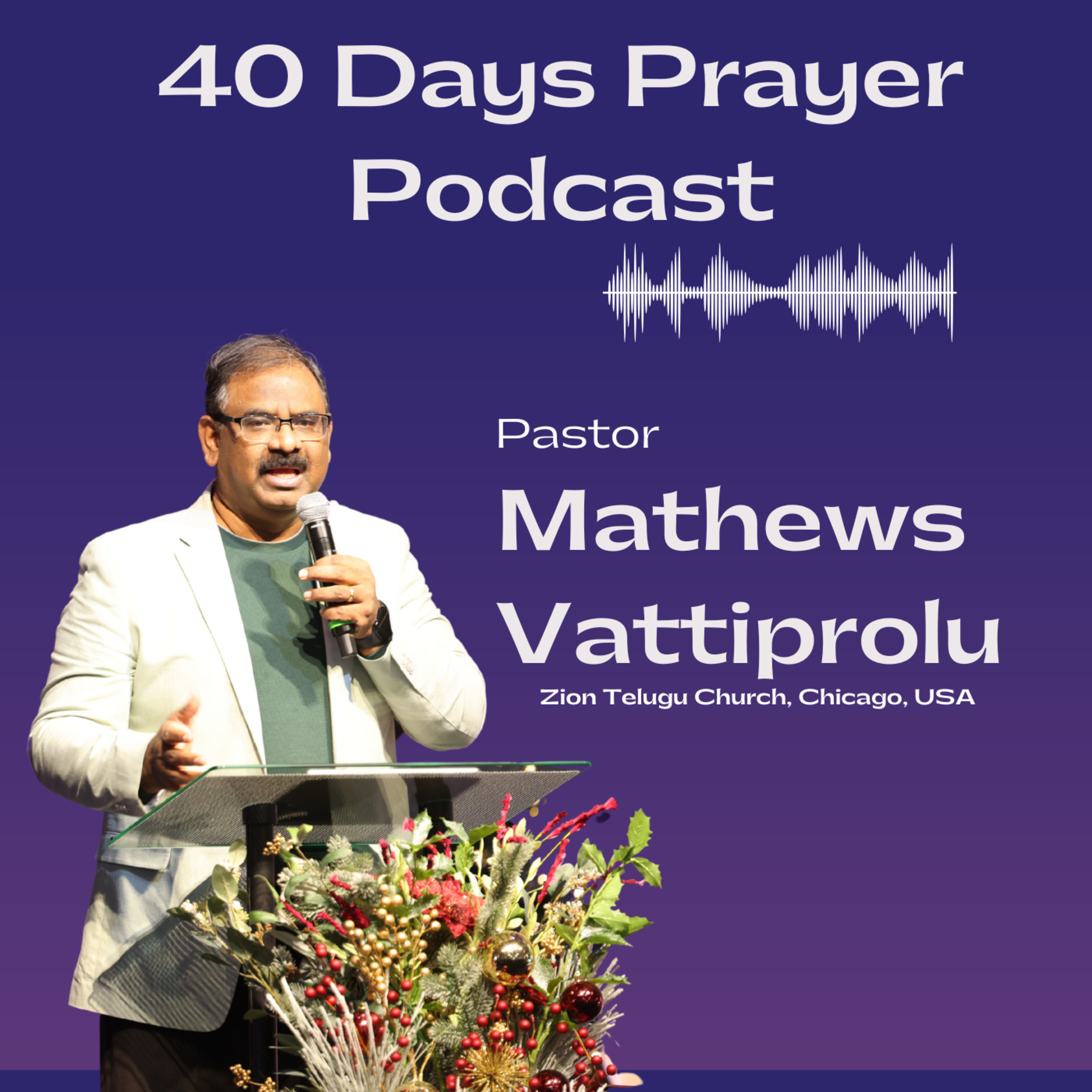 40 Days Fasting Prayers 2025 - Day 22 - God Sized Vision episode artwork