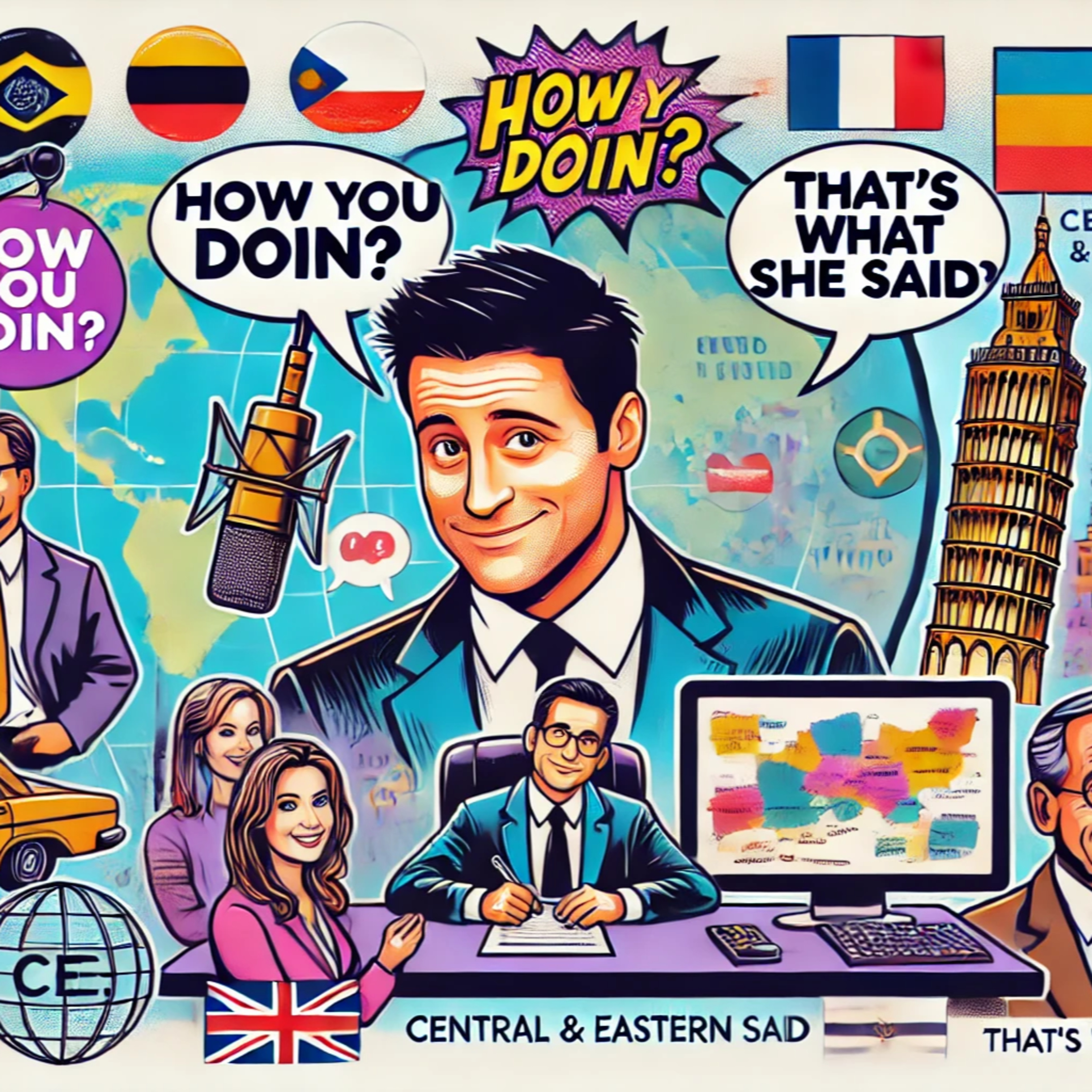 Dubbing TV Show Catchphrases: From Friends to The Office - CEE Style episode artwork