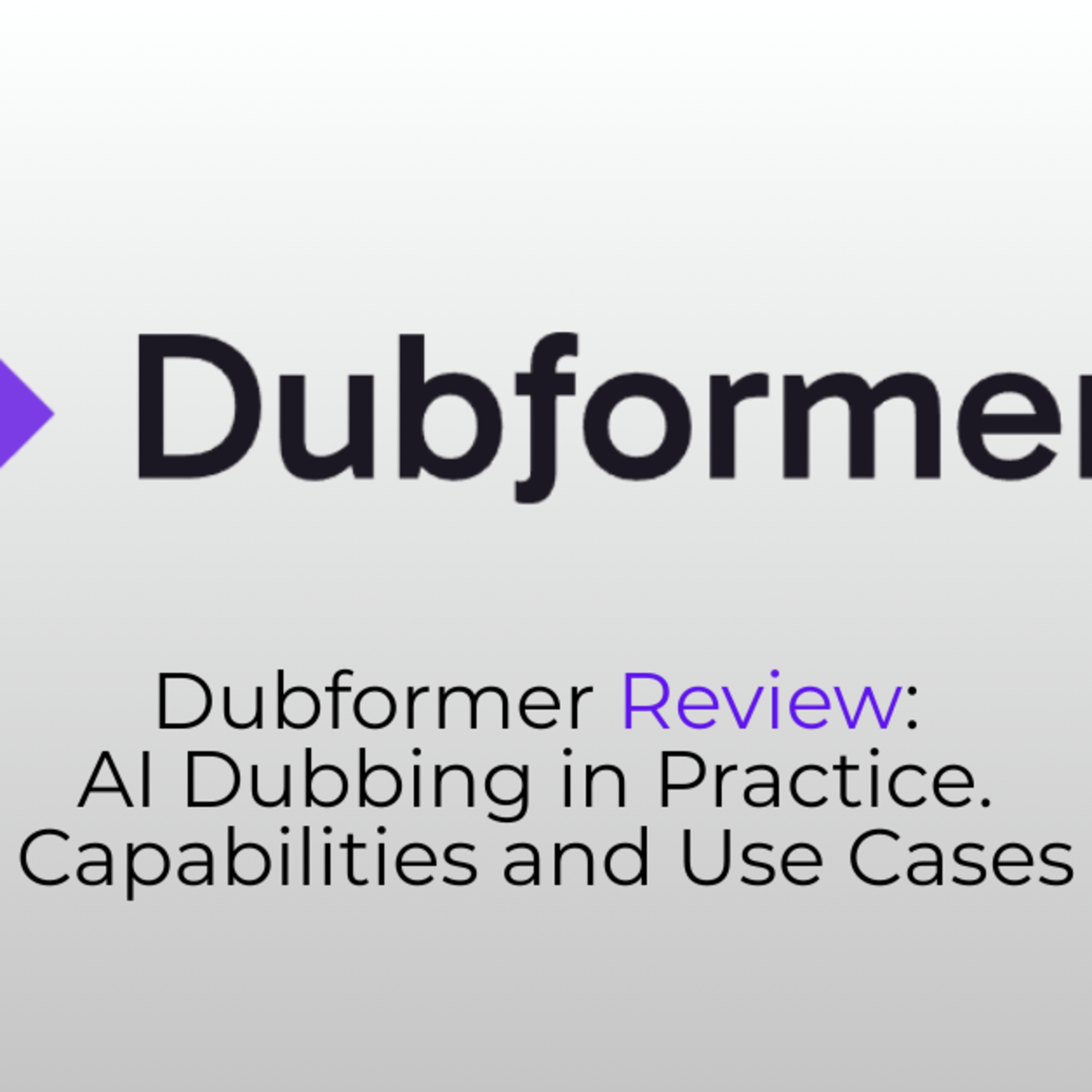 AI Dubbing in Practice. Capabilities and Use Cases  episode artwork