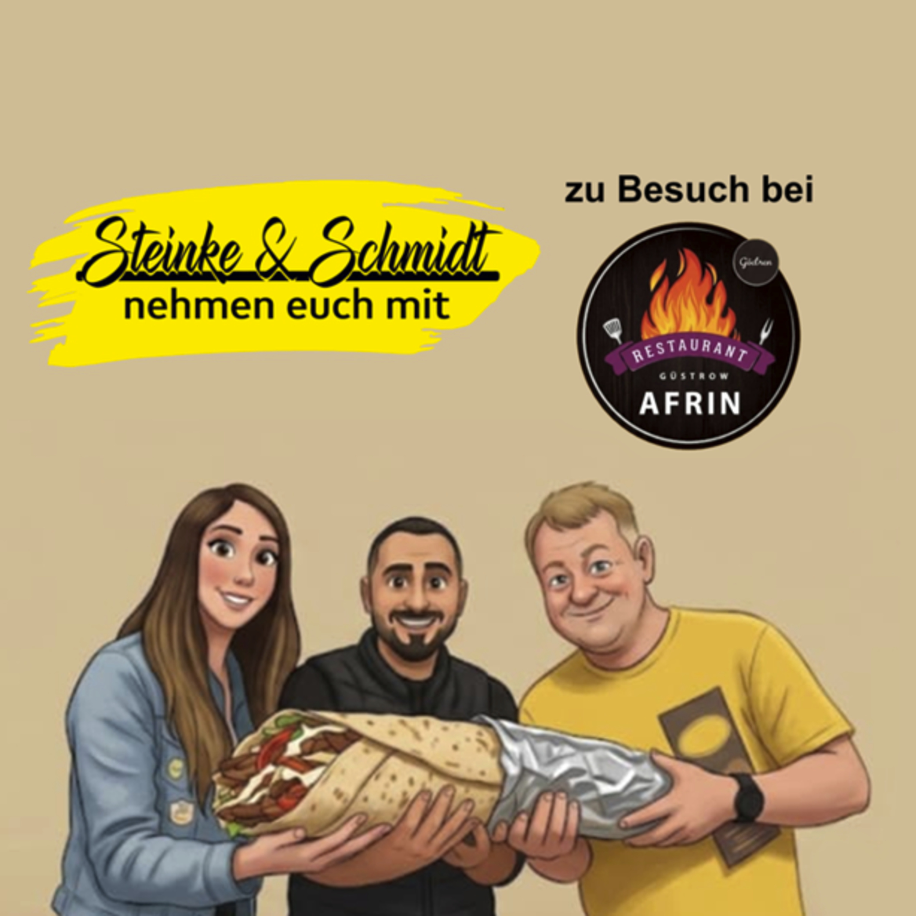 Folge 24: Steinke & Schmidt zu Besuch bei Afrin Güstrow episode artwork