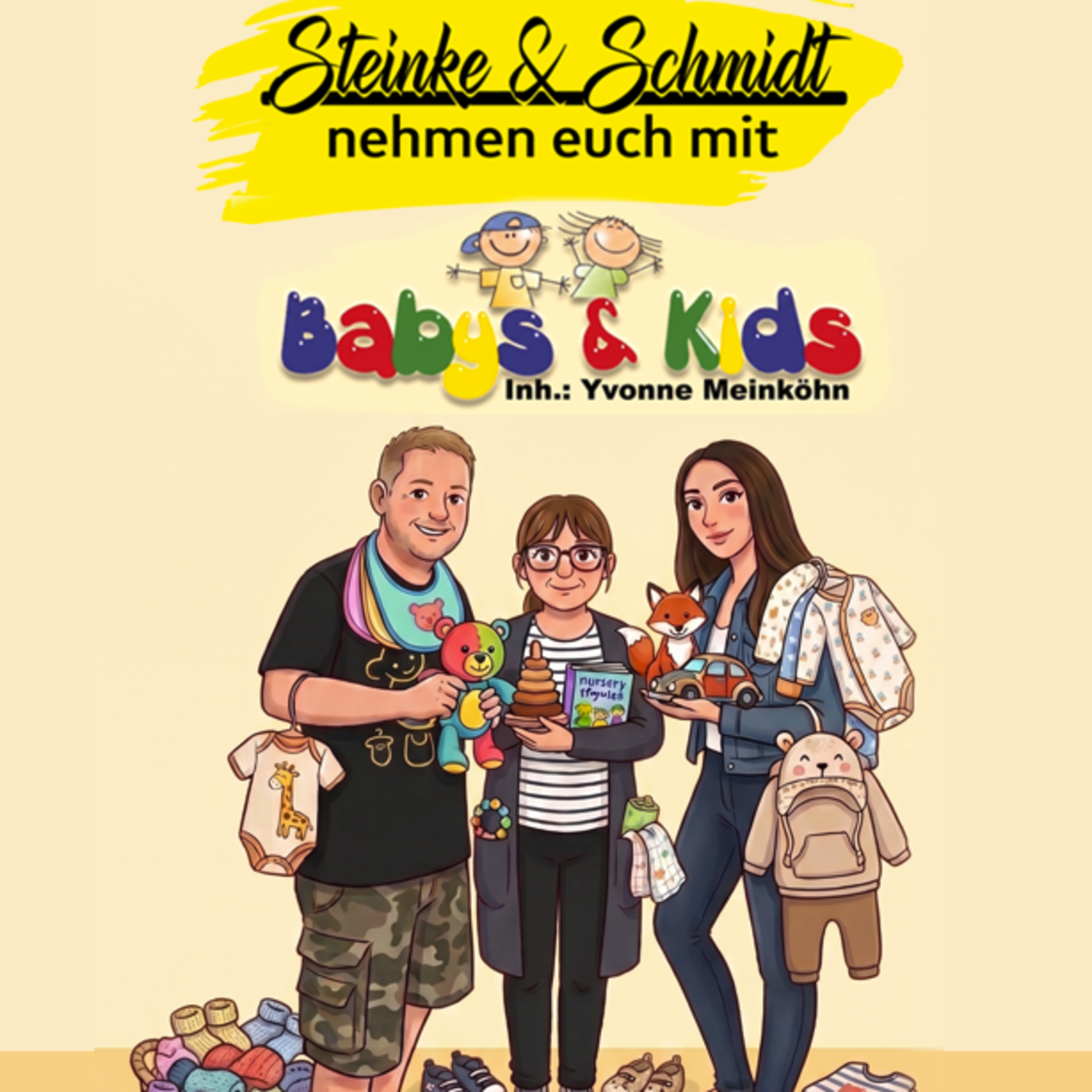Folge 25: Steinke und Schmidt zu Besuch bei Babys & Kids in Güstrow episode artwork
