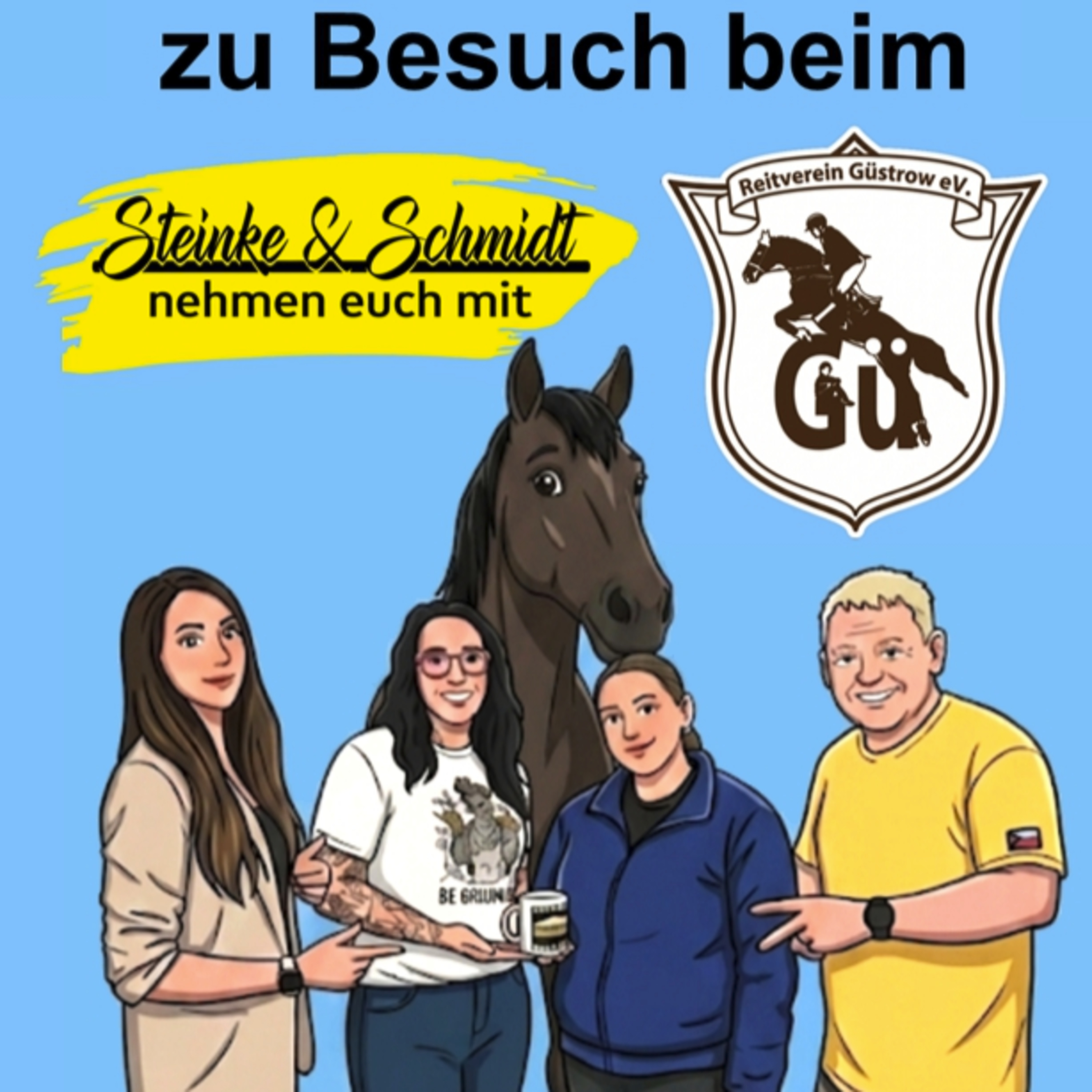 Folge 31: Steinke und Schmidt nehmen euch mit – zum Reitverein Güstrow! episode artwork