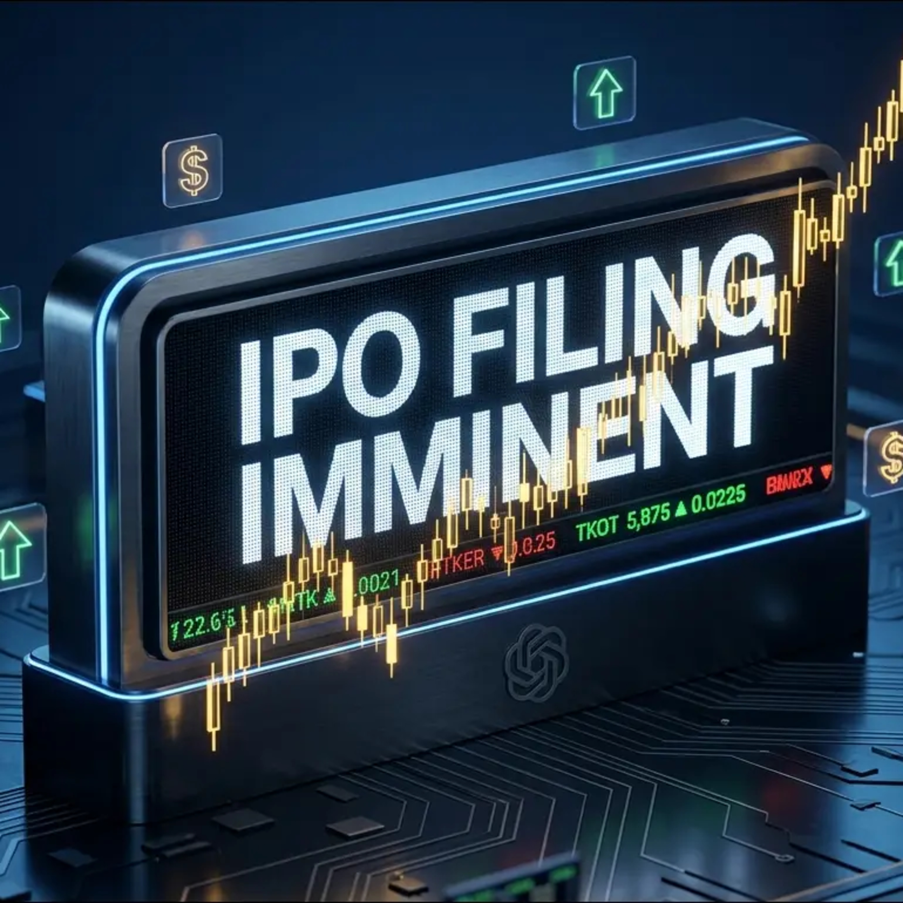 OpenAI Eyes the Public Markets: IPO Filing Said to Be Imminent episode artwork