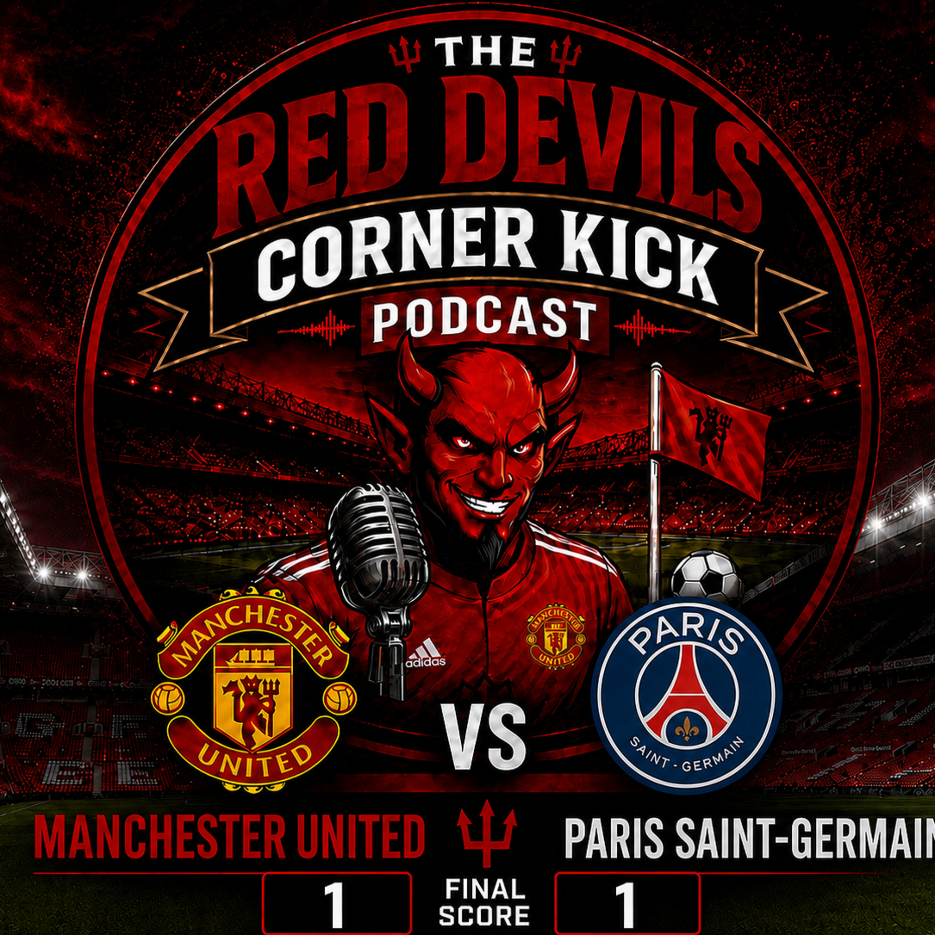 Preseason match: Final score United 1 - PSG 1 episode artwork