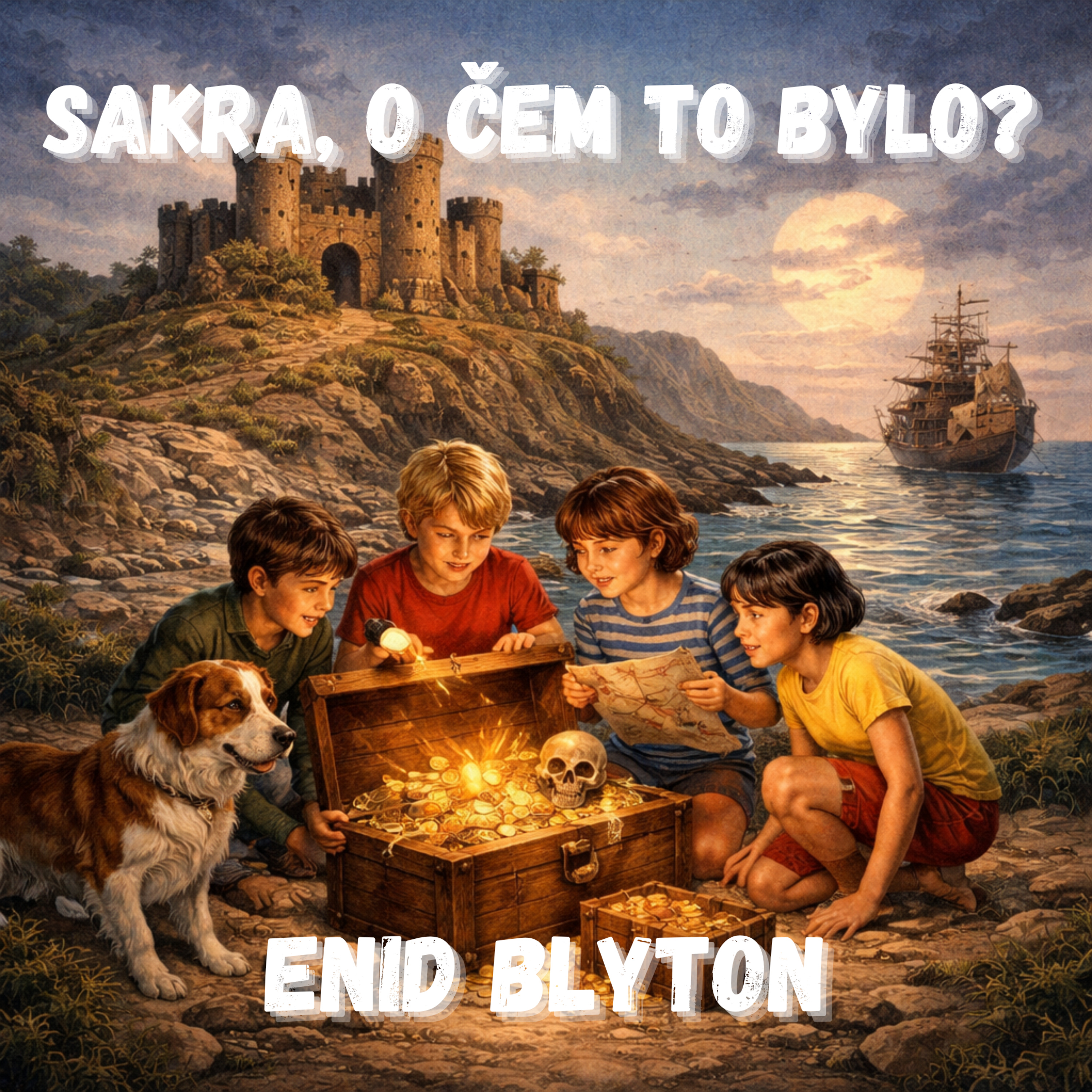 58. Enid Blyton - Ostrov, který nikdy neexistoval (Správná pětka na ostrově pokladů)