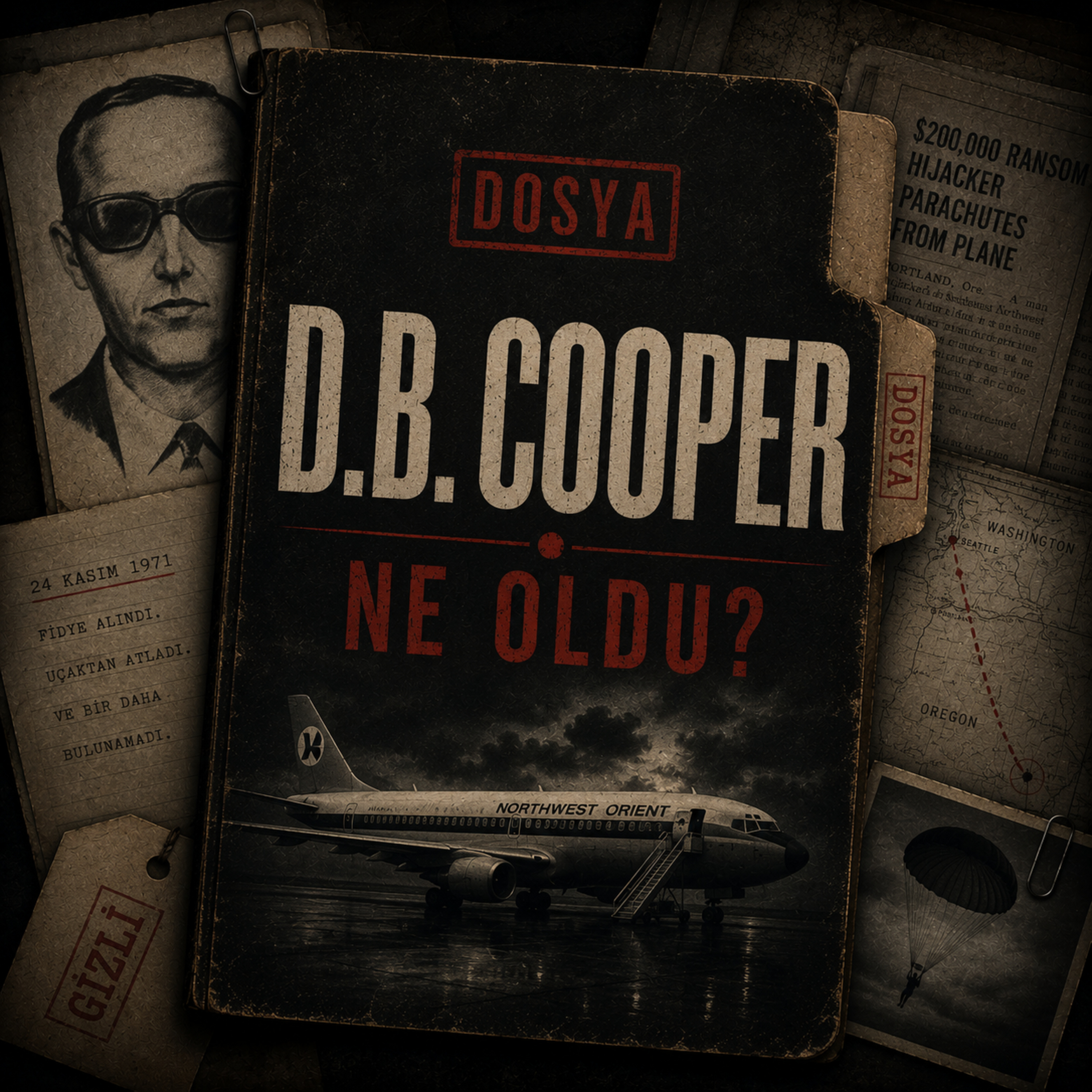 Bir Adam Uçaktan Atladı ve Kayboldu | D.B. Cooper Dosyası episode artwork