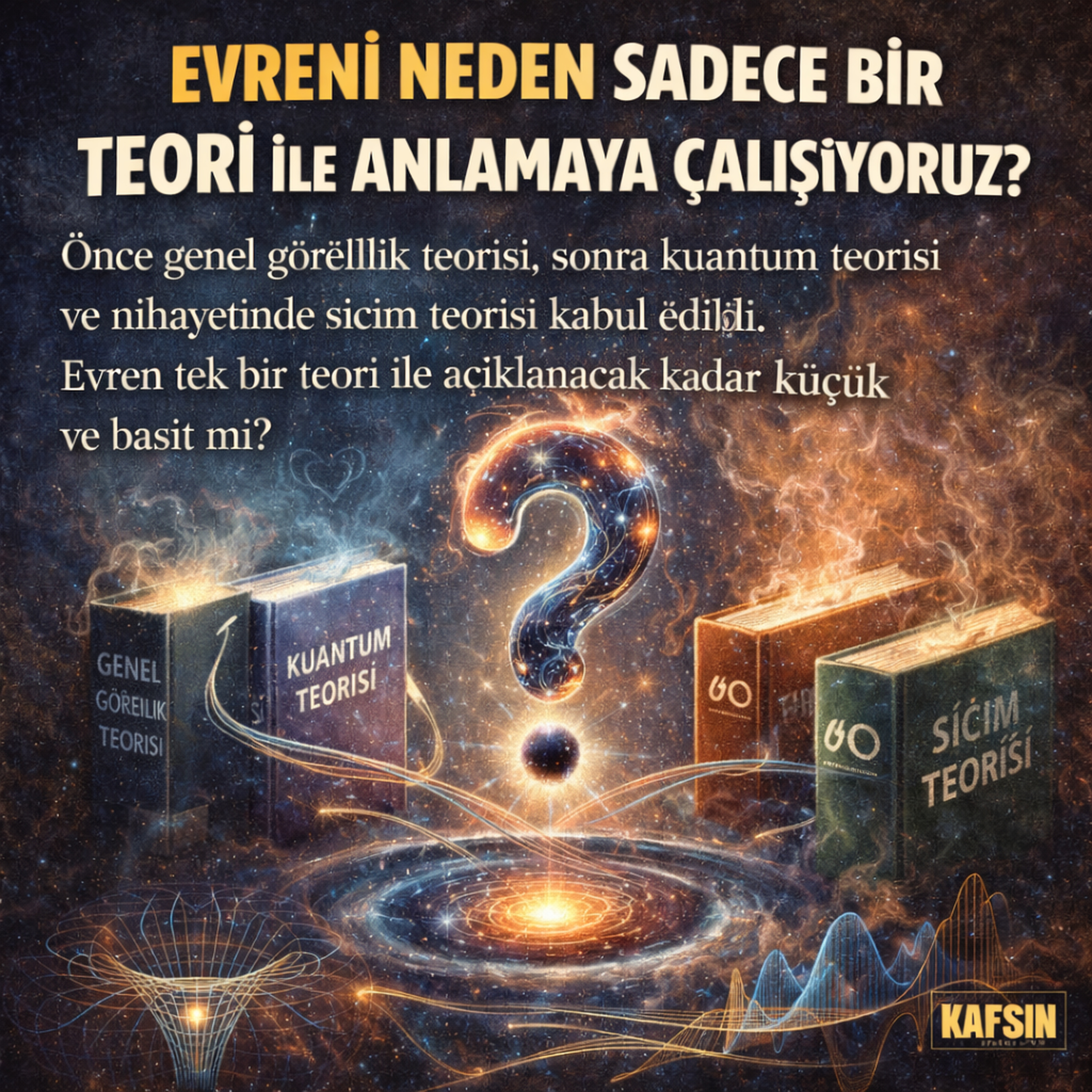 Evreni neden sadece bir teori ile anlamaya çalışıyoruz? episode artwork