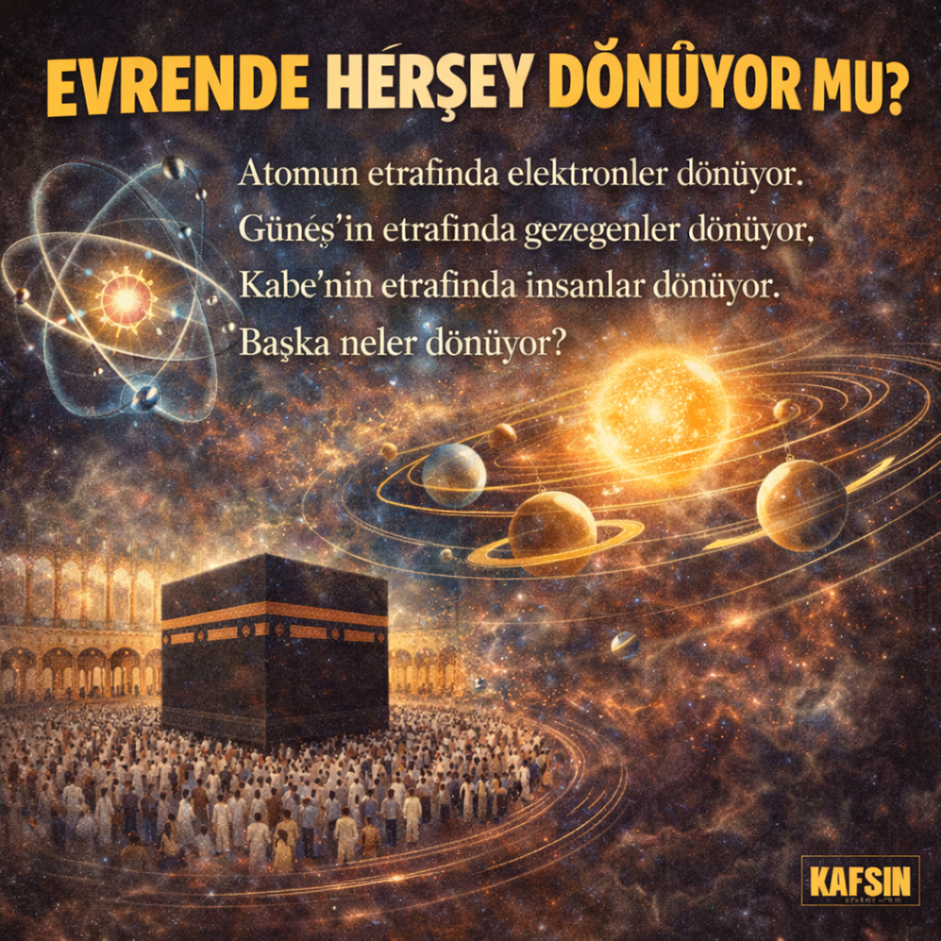 Evrende herşey dönüyor mu? episode artwork
