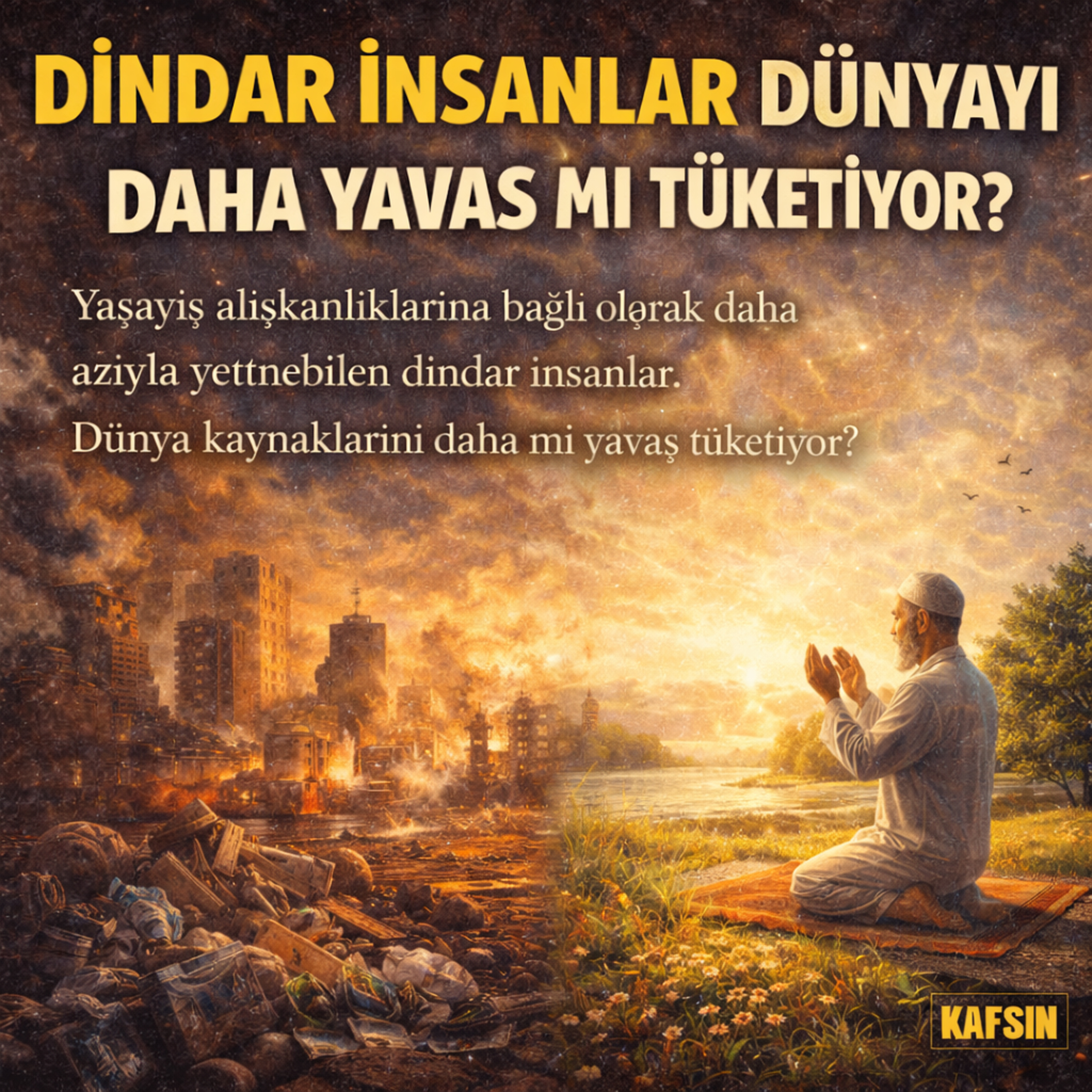 Dindar insanlar dünyayı daha yavaş mı tüketiyor? episode artwork