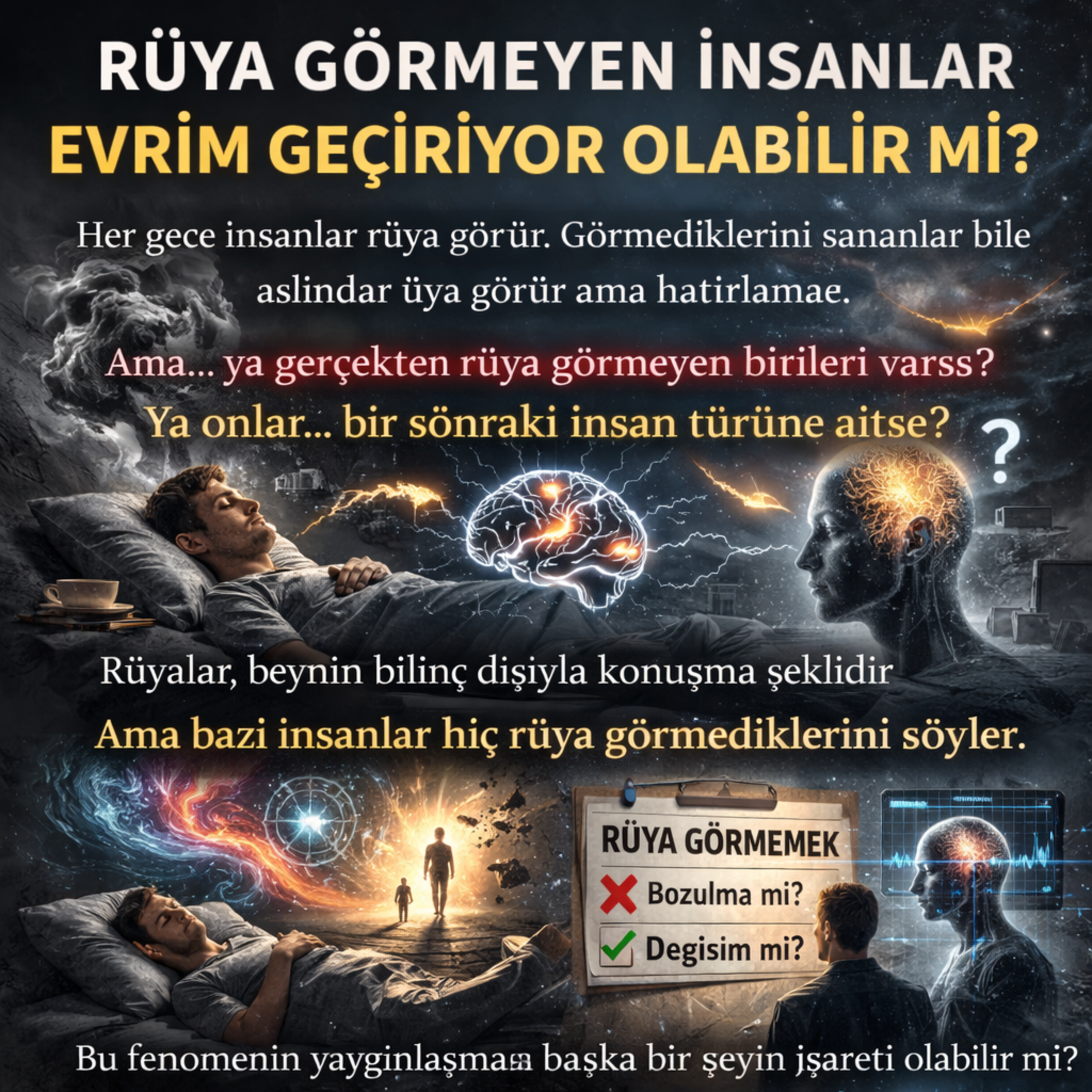 Rüya görmeyen insanlar evrim geçiriyor olabilir mi? episode artwork