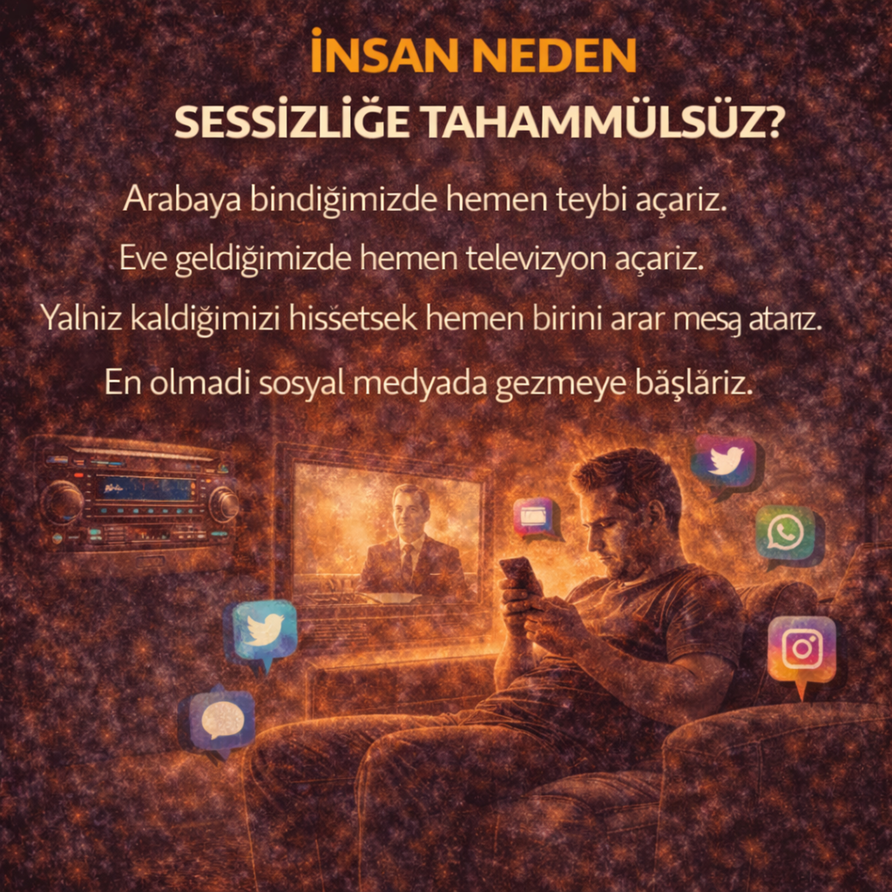 İnsan neden sessizliğe tahammülsüz? episode artwork