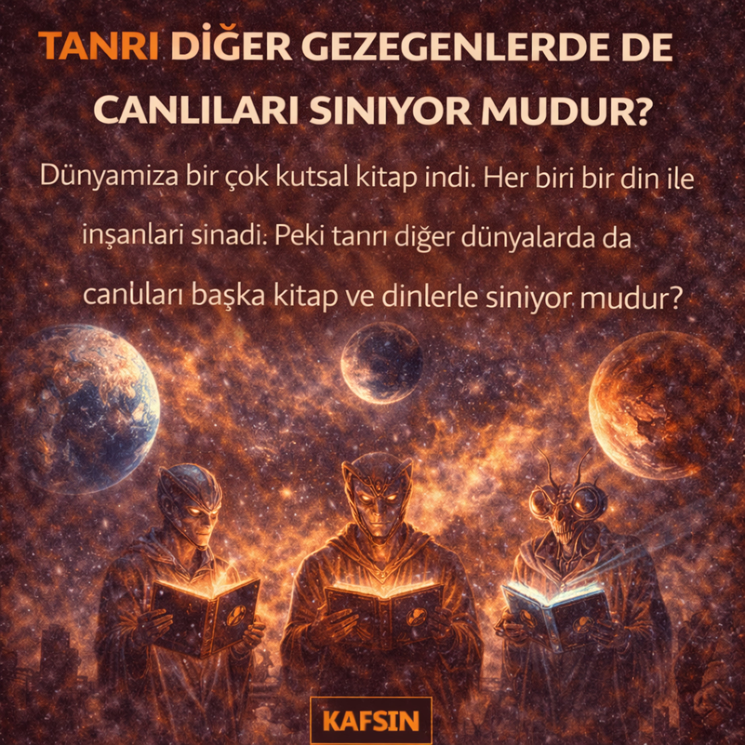 Tanrı diğer gezegenlerde de canlıları sınıyor mudur? episode artwork