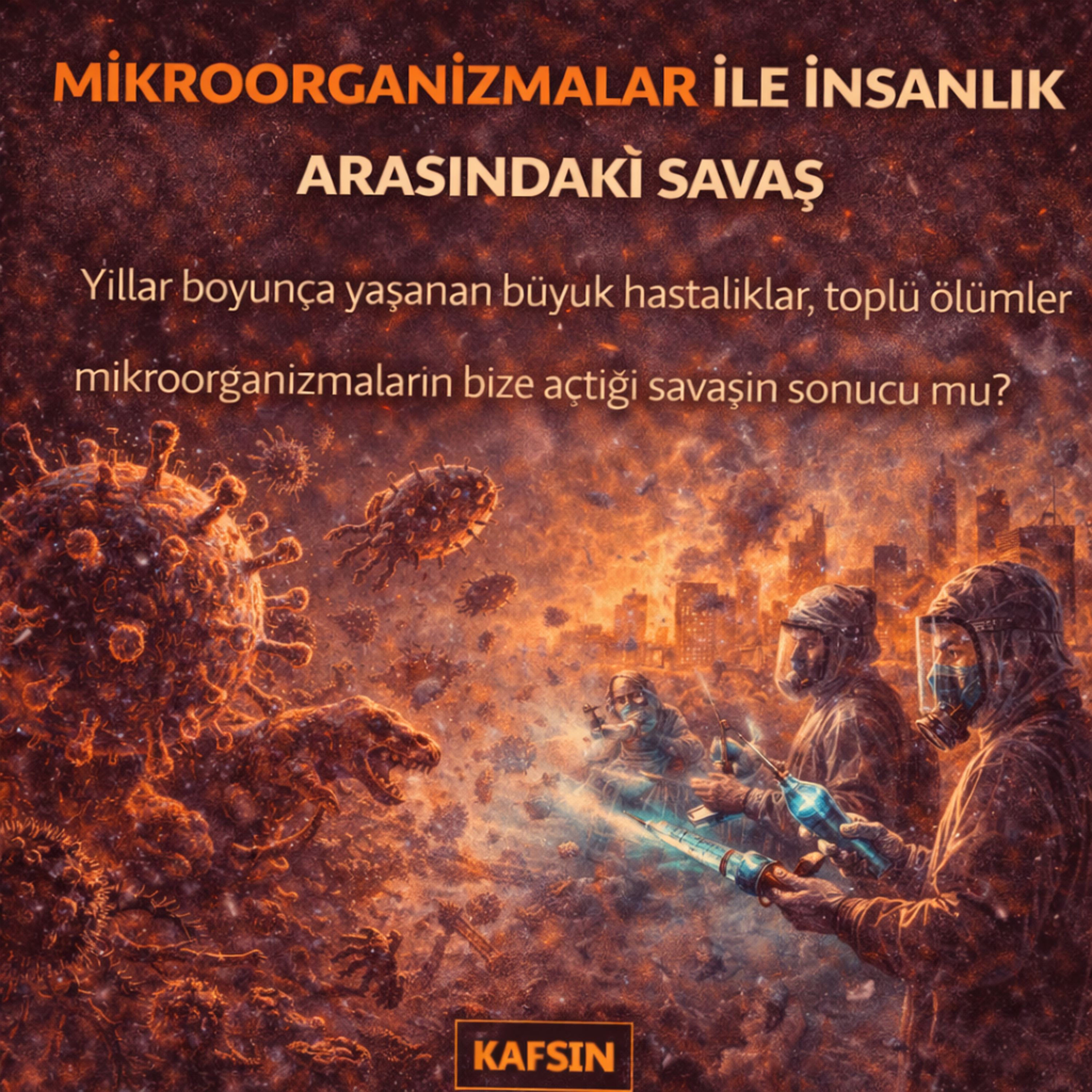 Mikroorganizmalar ile insanlık arasındaki savaş episode artwork