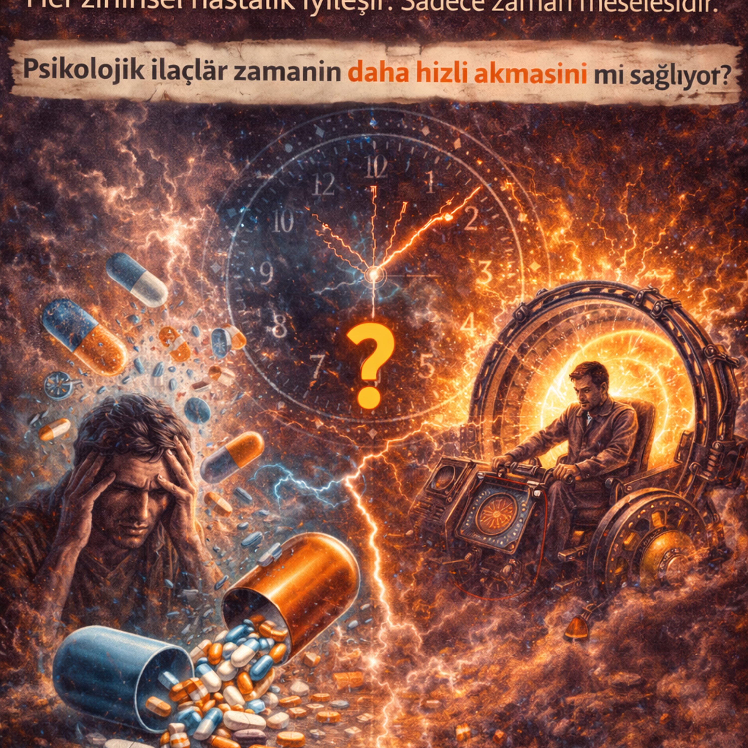 Psikolojik ilaçlar ve zaman makinesi ilişkisi episode artwork