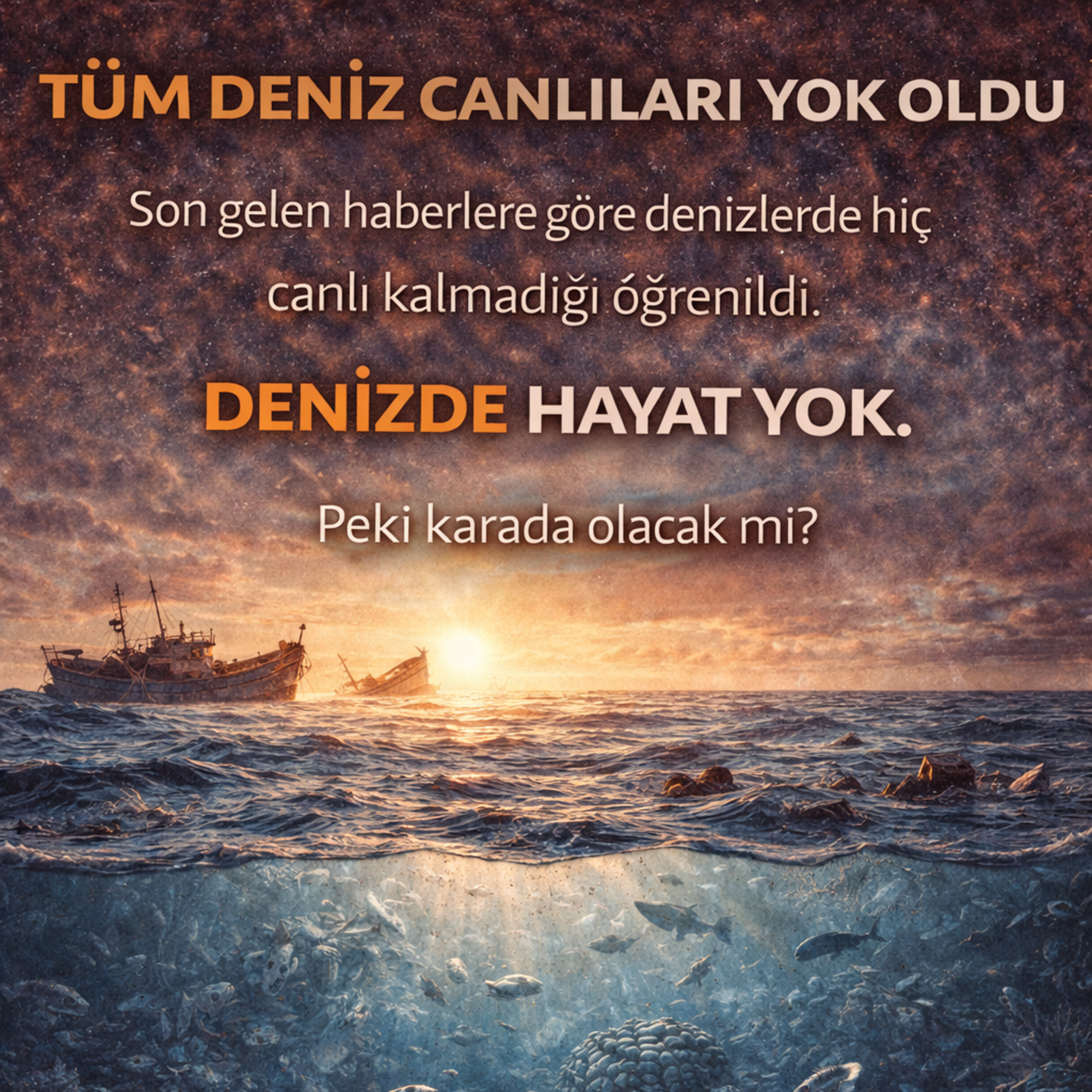 Tüm deniz canlıları yok oldu episode artwork