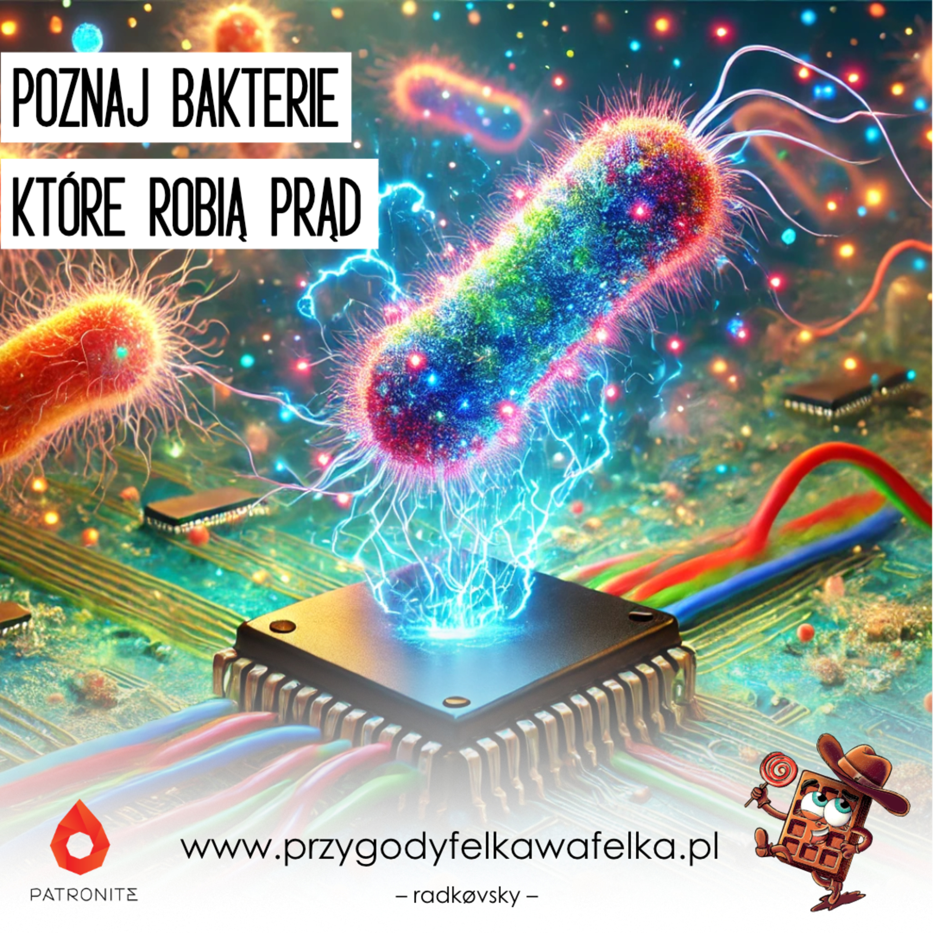 🔬 SNF #014. Poznaj bakterie które robią prąd | Słodka Nauka Felka Wafelka