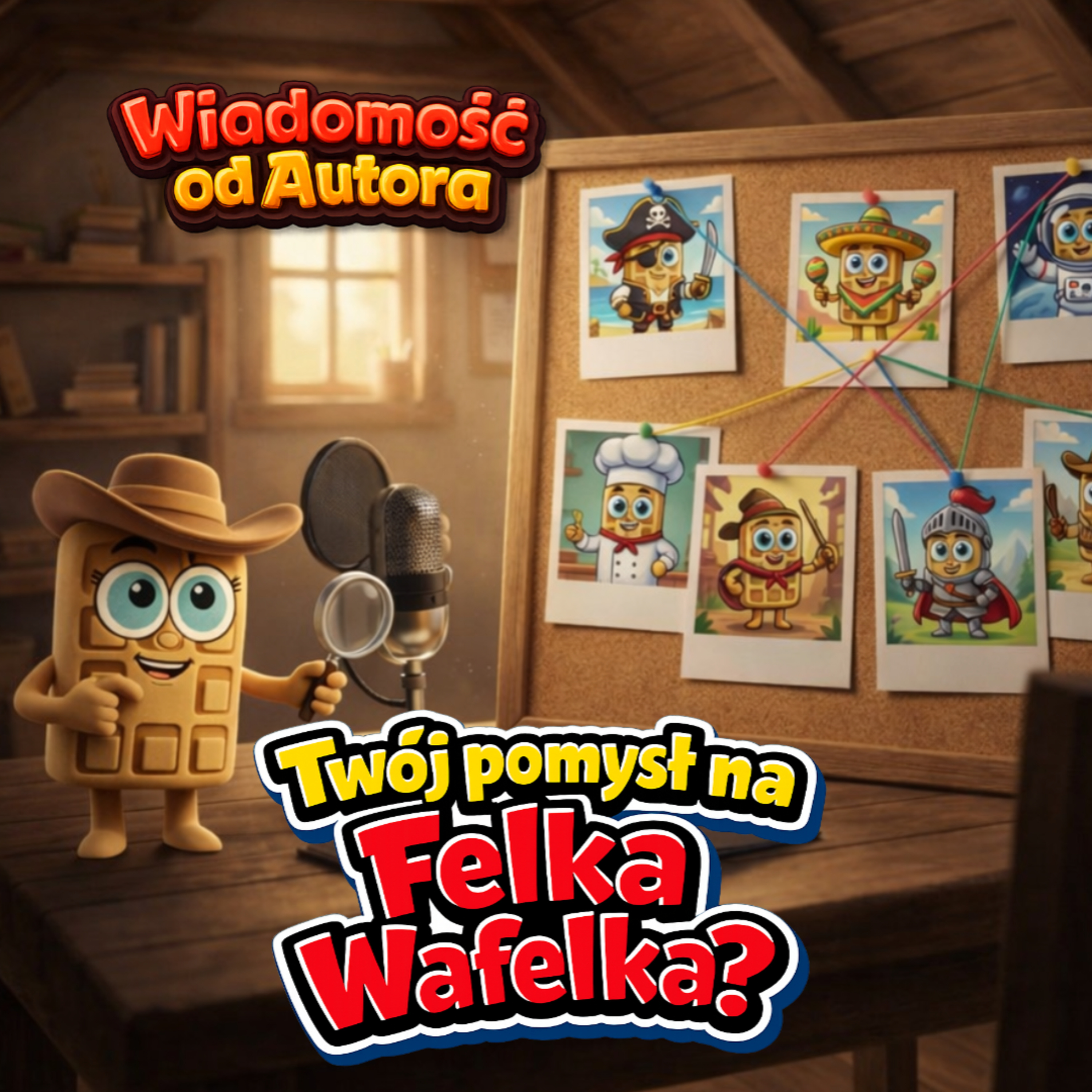 Przygody Felka Wafelka - bajki dla dzieci