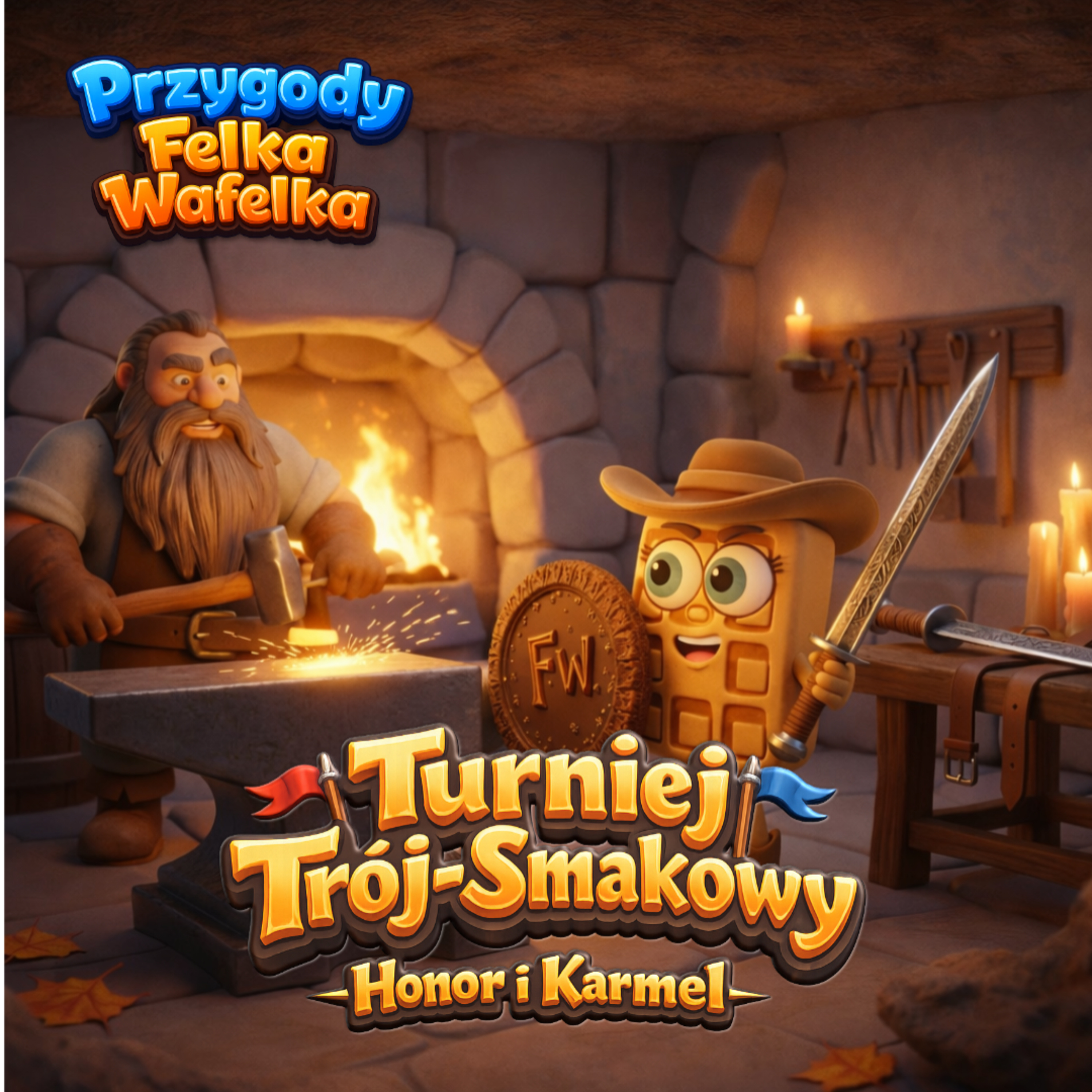 Przygody Felka Wafelka - bajki dla dzieci