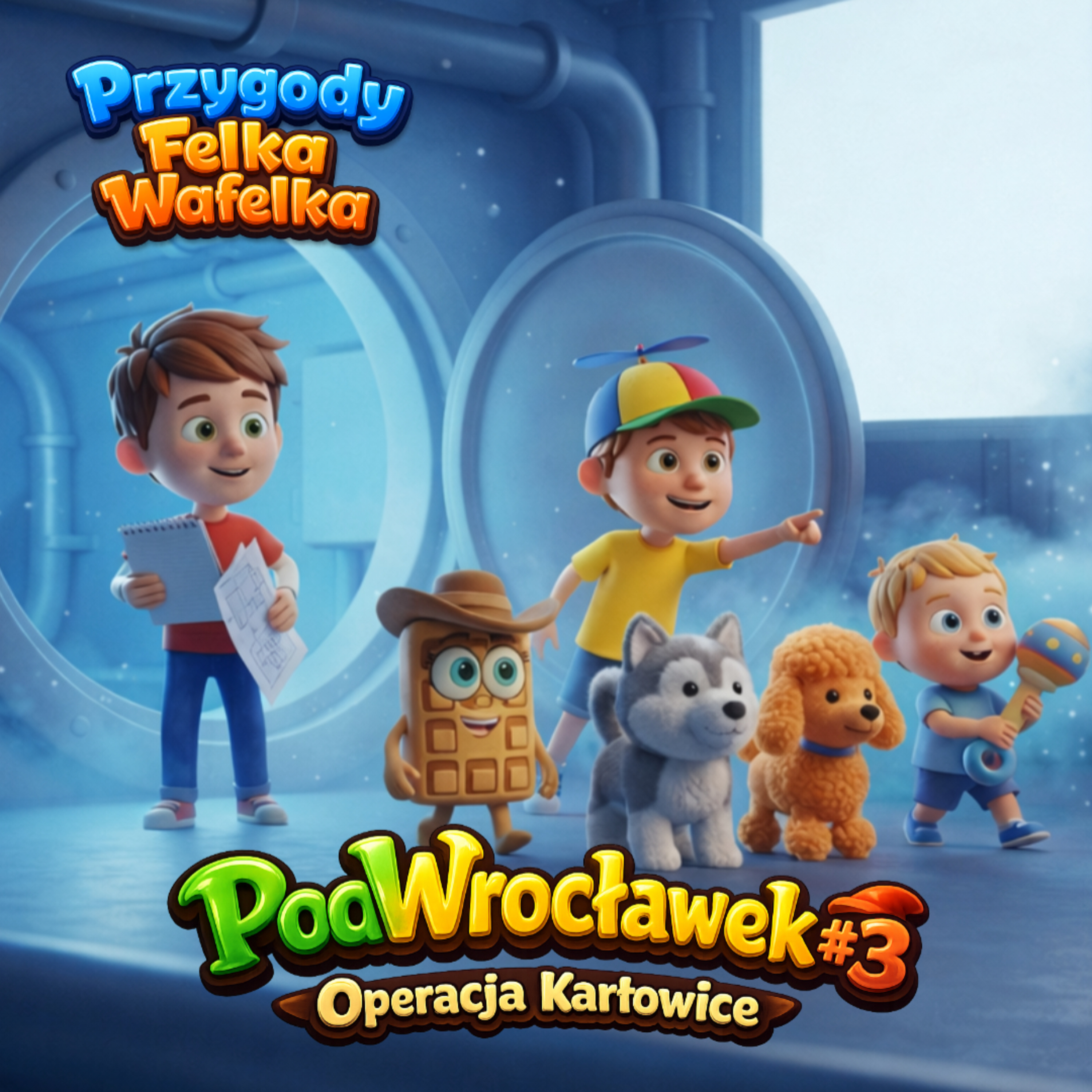 Przygody Felka Wafelka - bajki dla dzieci