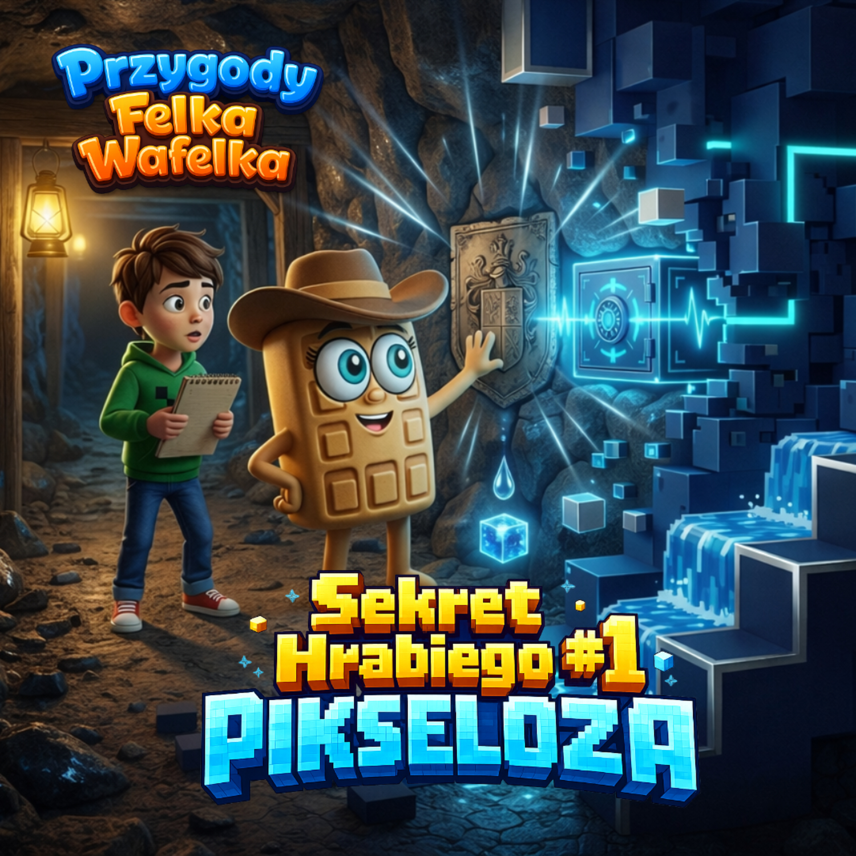 Pikseloza 💧 Tajemnica kopalni (Sekret Hrabiego 1) | Felek Wafelek (PFW_058)