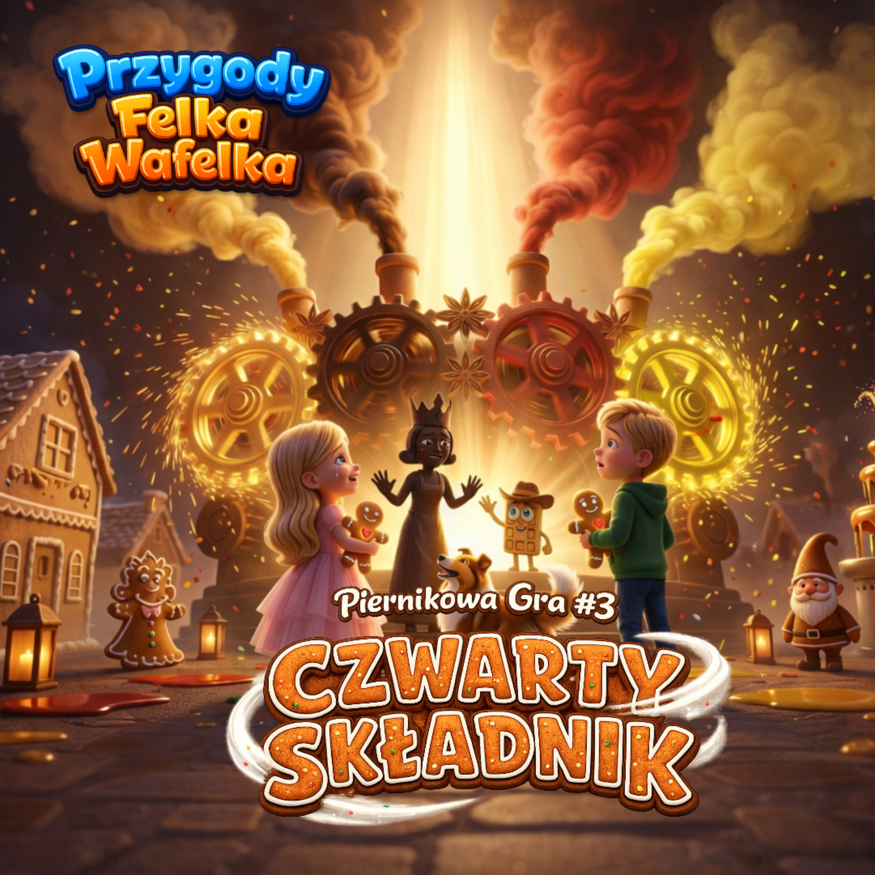 Czwarty Składnik 🍪 Bajka dla dzieci (Pierniczki 3) | Felek Wafelek (PFW_062)